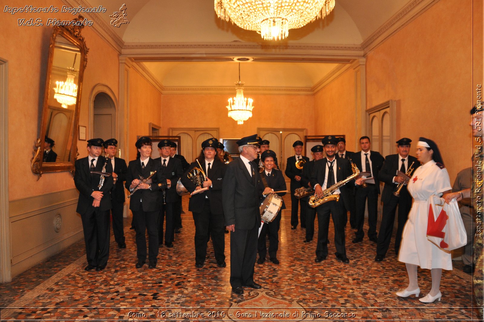 Como - 18 settembre 2010 - Gara Nazionale di Primo Soccorso -  Croce Rossa Italiana - Ispettorato Regionale Volontari del Soccorso Piemonte