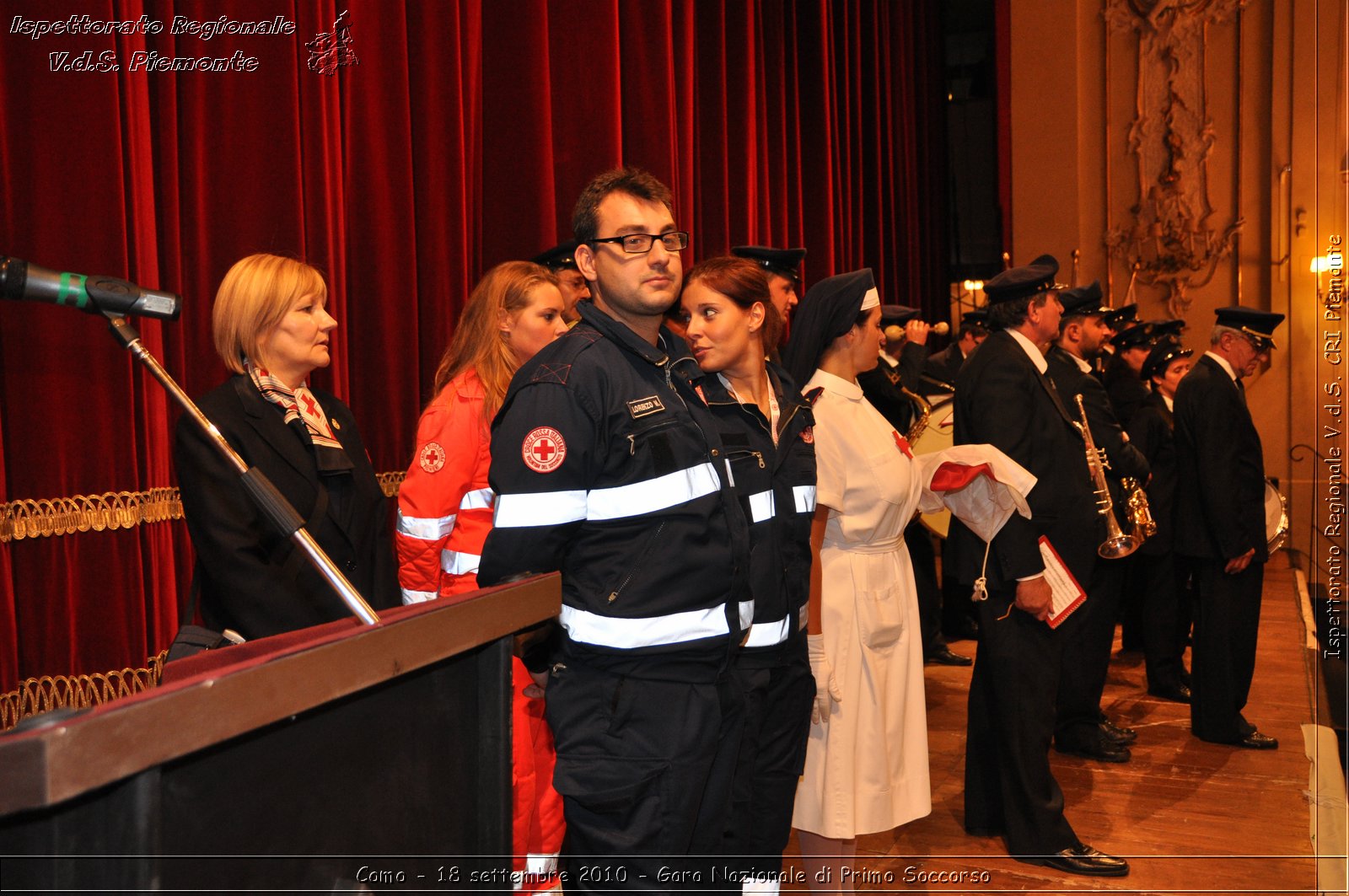 Como - 18 settembre 2010 - Gara Nazionale di Primo Soccorso -  Croce Rossa Italiana - Ispettorato Regionale Volontari del Soccorso Piemonte