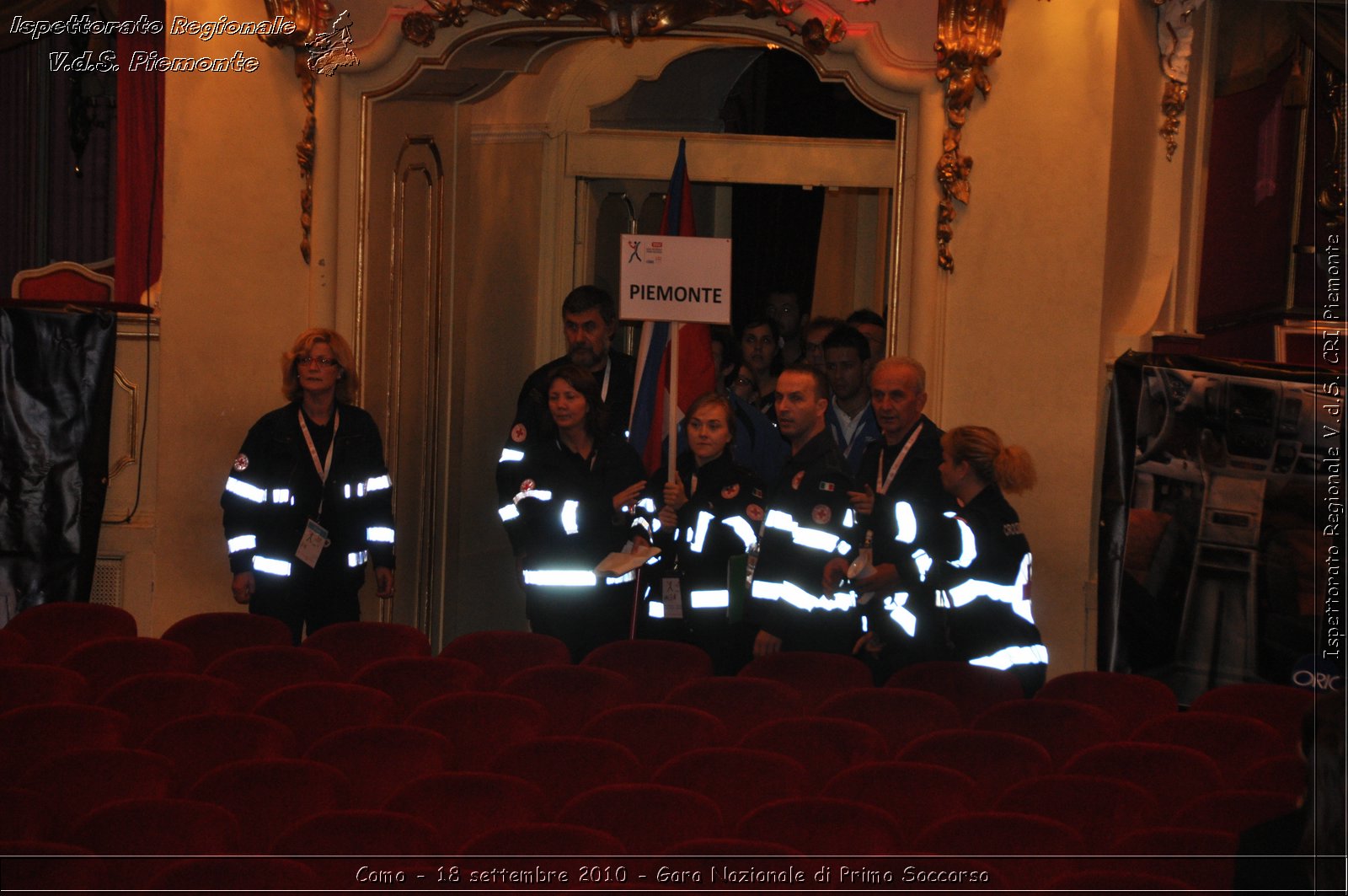 Como - 18 settembre 2010 - Gara Nazionale di Primo Soccorso -  Croce Rossa Italiana - Ispettorato Regionale Volontari del Soccorso Piemonte