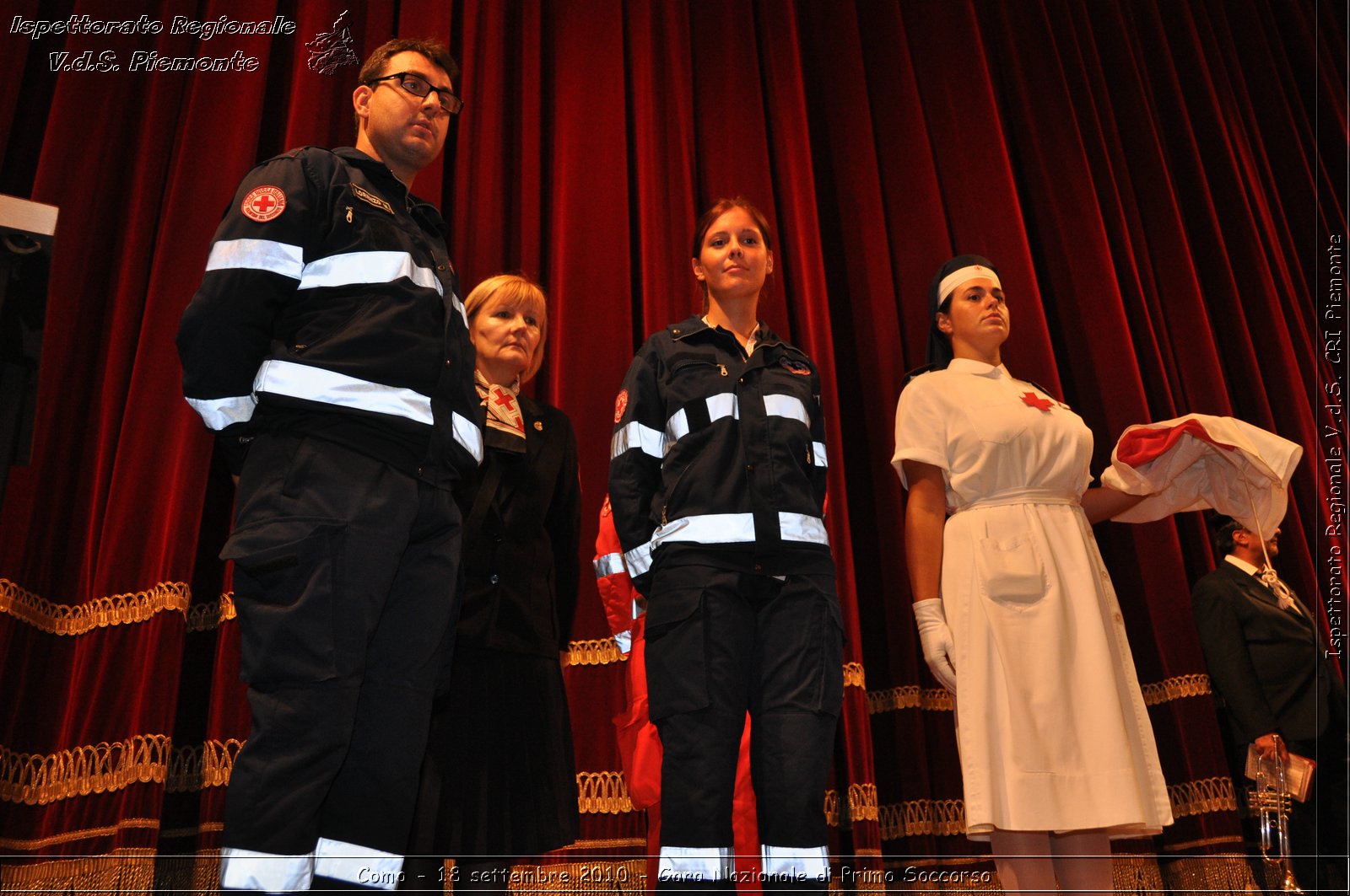 Como - 18 settembre 2010 - Gara Nazionale di Primo Soccorso -  Croce Rossa Italiana - Ispettorato Regionale Volontari del Soccorso Piemonte