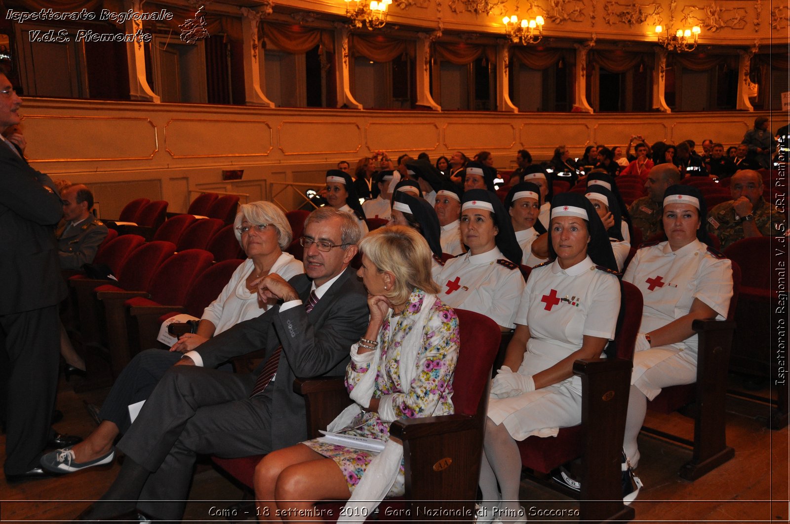 Como - 18 settembre 2010 - Gara Nazionale di Primo Soccorso -  Croce Rossa Italiana - Ispettorato Regionale Volontari del Soccorso Piemonte