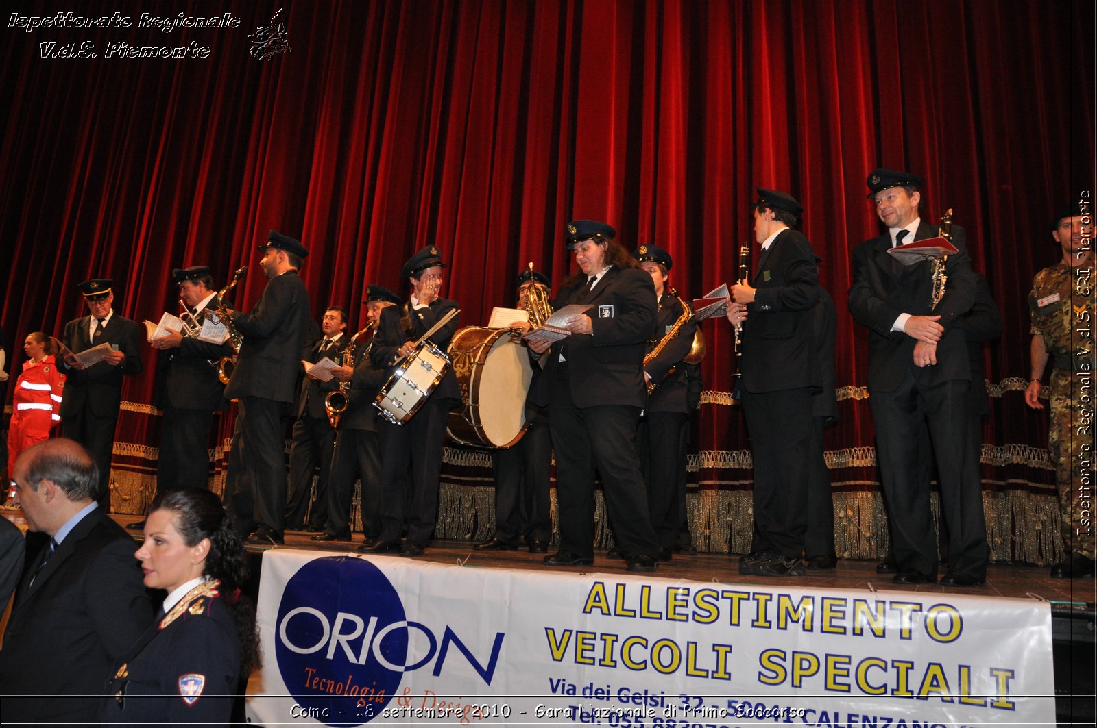 Como - 18 settembre 2010 - Gara Nazionale di Primo Soccorso -  Croce Rossa Italiana - Ispettorato Regionale Volontari del Soccorso Piemonte