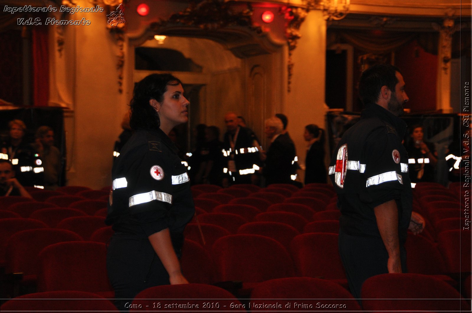 Como - 18 settembre 2010 - Gara Nazionale di Primo Soccorso -  Croce Rossa Italiana - Ispettorato Regionale Volontari del Soccorso Piemonte