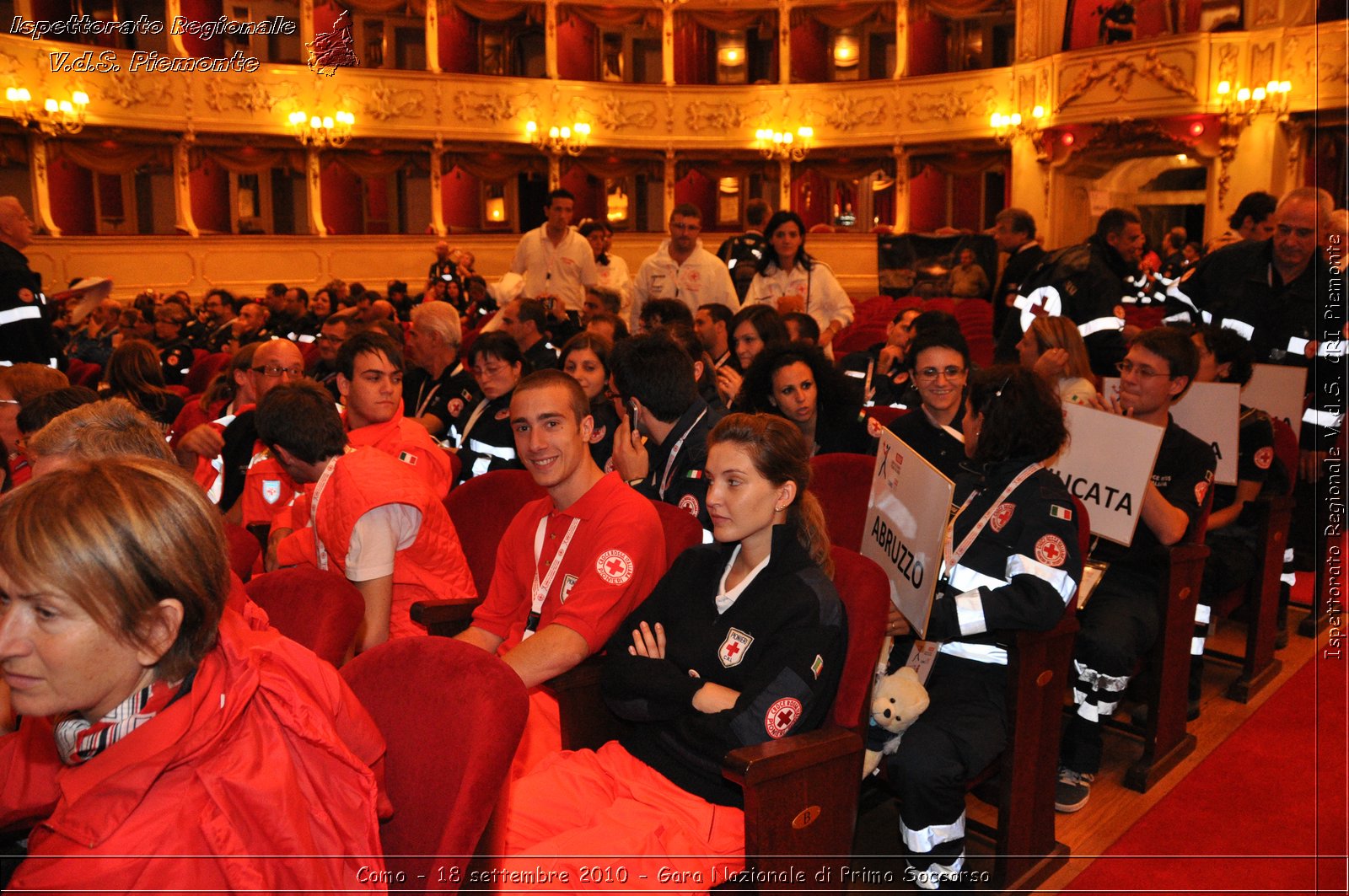 Como - 18 settembre 2010 - Gara Nazionale di Primo Soccorso -  Croce Rossa Italiana - Ispettorato Regionale Volontari del Soccorso Piemonte