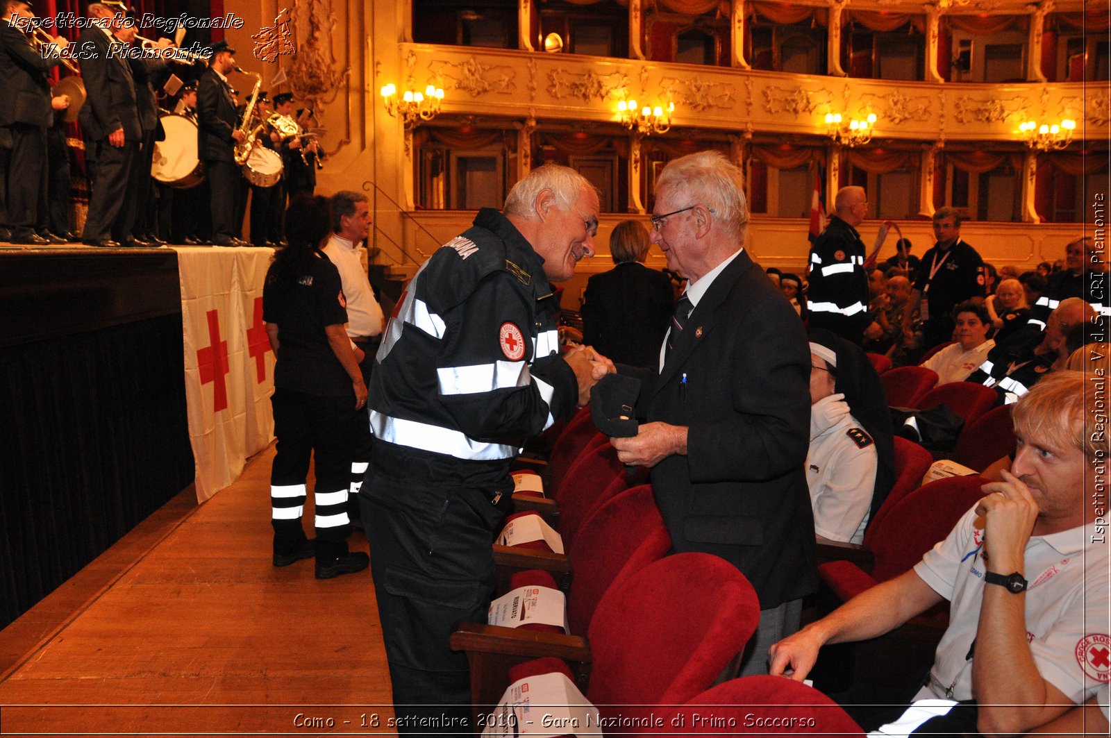 Como - 18 settembre 2010 - Gara Nazionale di Primo Soccorso -  Croce Rossa Italiana - Ispettorato Regionale Volontari del Soccorso Piemonte