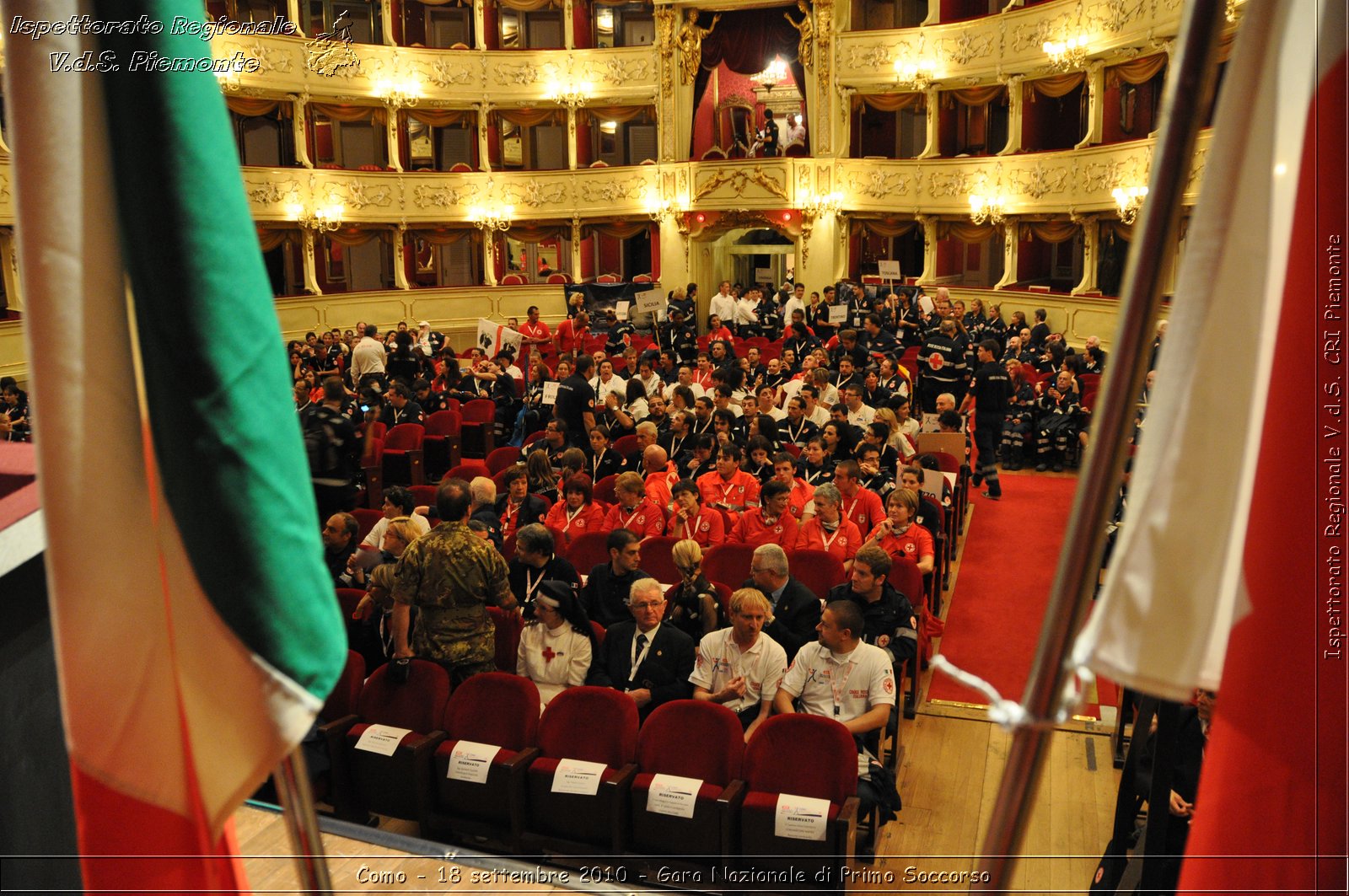 Como - 18 settembre 2010 - Gara Nazionale di Primo Soccorso -  Croce Rossa Italiana - Ispettorato Regionale Volontari del Soccorso Piemonte