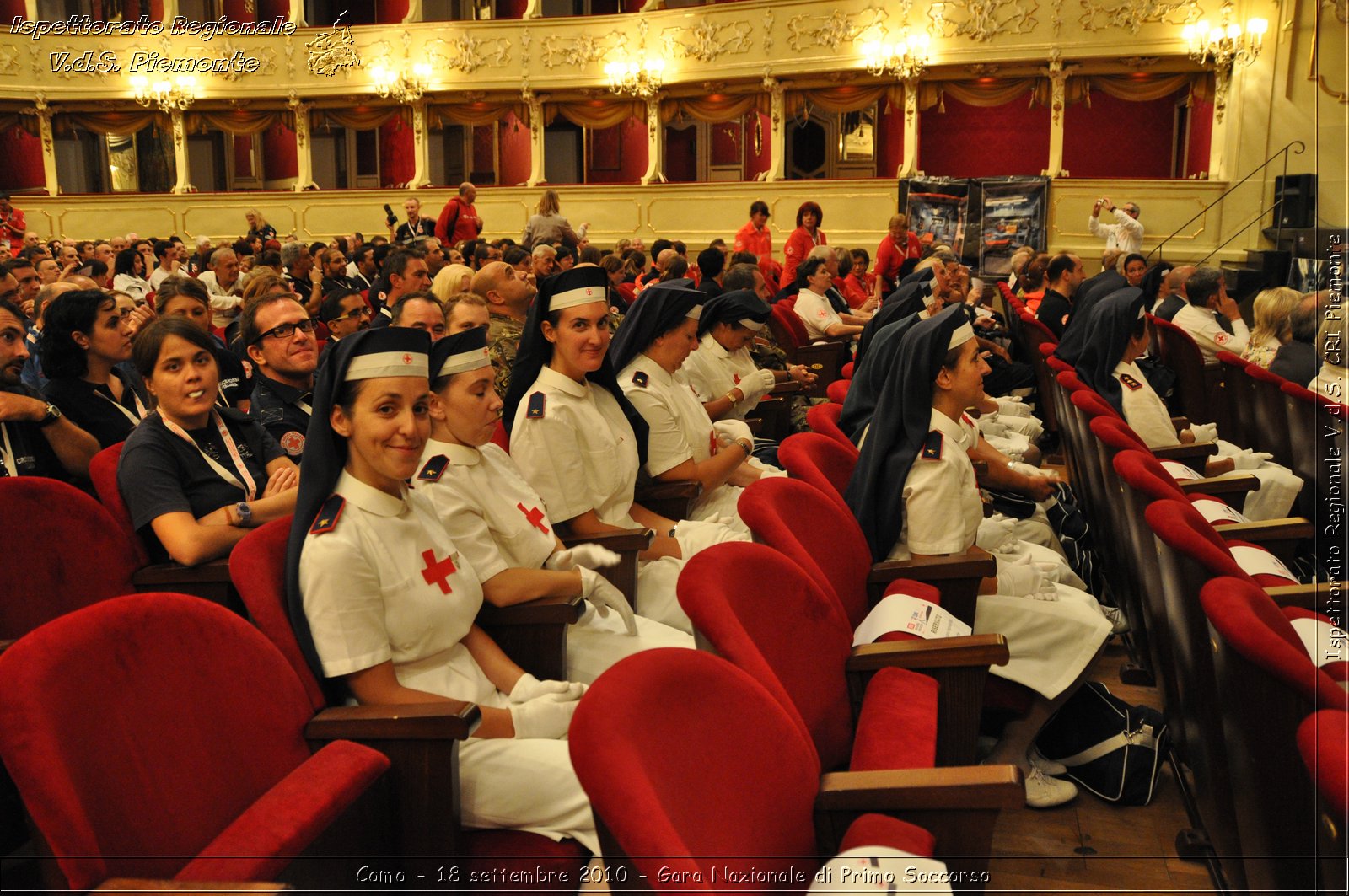 Como - 18 settembre 2010 - Gara Nazionale di Primo Soccorso -  Croce Rossa Italiana - Ispettorato Regionale Volontari del Soccorso Piemonte