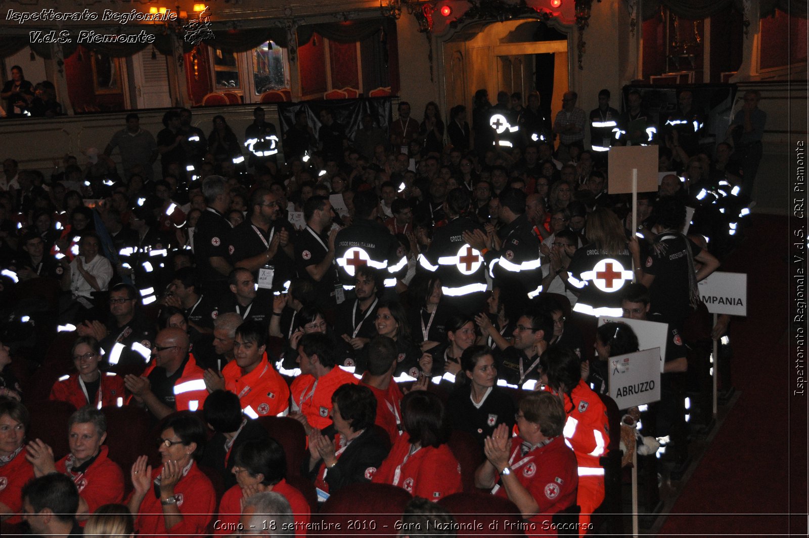 Como - 18 settembre 2010 - Gara Nazionale di Primo Soccorso -  Croce Rossa Italiana - Ispettorato Regionale Volontari del Soccorso Piemonte