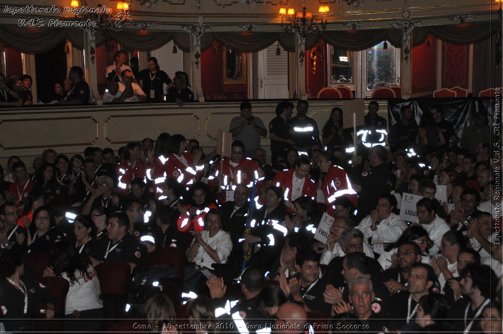 Como - 18 settembre 2010 - Gara Nazionale di Primo Soccorso -  Croce Rossa Italiana - Ispettorato Regionale Volontari del Soccorso Piemonte