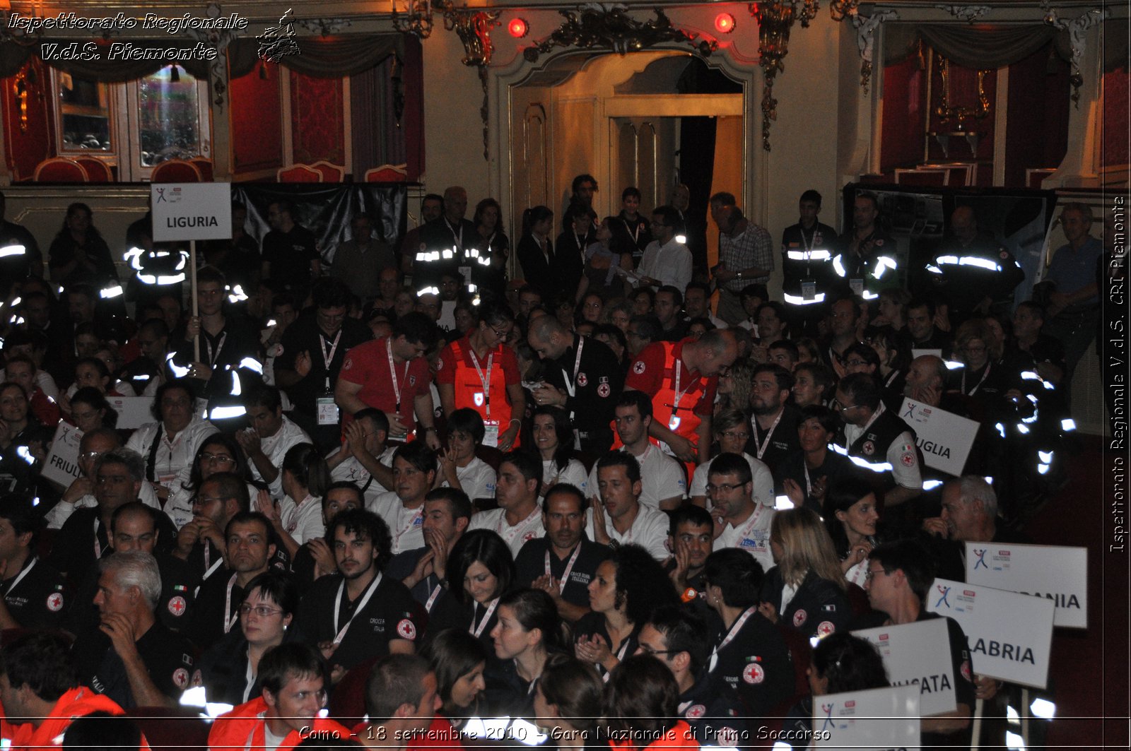 Como - 18 settembre 2010 - Gara Nazionale di Primo Soccorso -  Croce Rossa Italiana - Ispettorato Regionale Volontari del Soccorso Piemonte