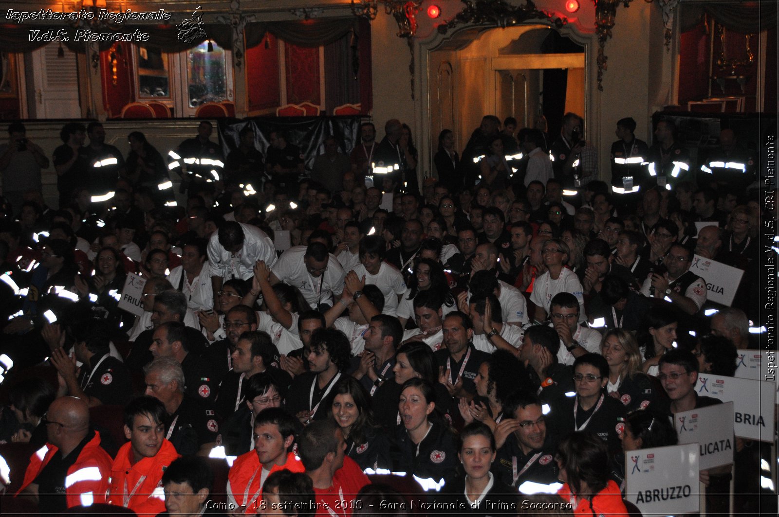 Como - 18 settembre 2010 - Gara Nazionale di Primo Soccorso -  Croce Rossa Italiana - Ispettorato Regionale Volontari del Soccorso Piemonte