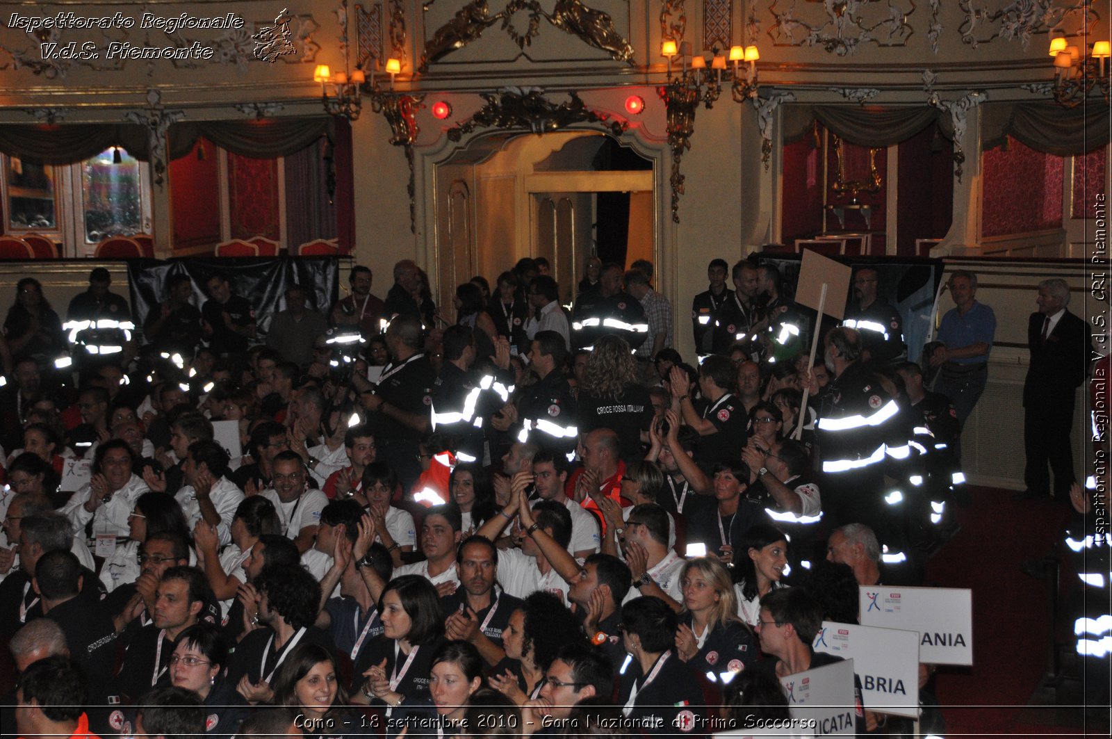 Como - 18 settembre 2010 - Gara Nazionale di Primo Soccorso -  Croce Rossa Italiana - Ispettorato Regionale Volontari del Soccorso Piemonte