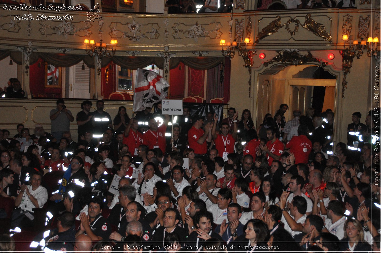 Como - 18 settembre 2010 - Gara Nazionale di Primo Soccorso -  Croce Rossa Italiana - Ispettorato Regionale Volontari del Soccorso Piemonte