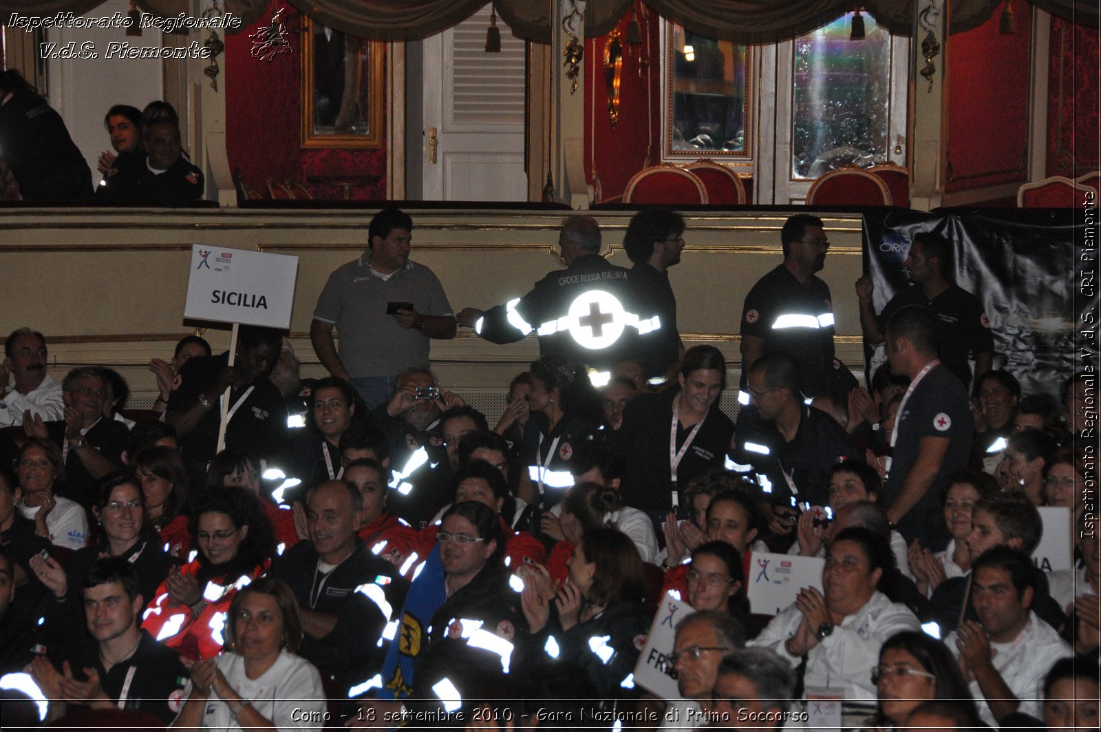 Como - 18 settembre 2010 - Gara Nazionale di Primo Soccorso -  Croce Rossa Italiana - Ispettorato Regionale Volontari del Soccorso Piemonte