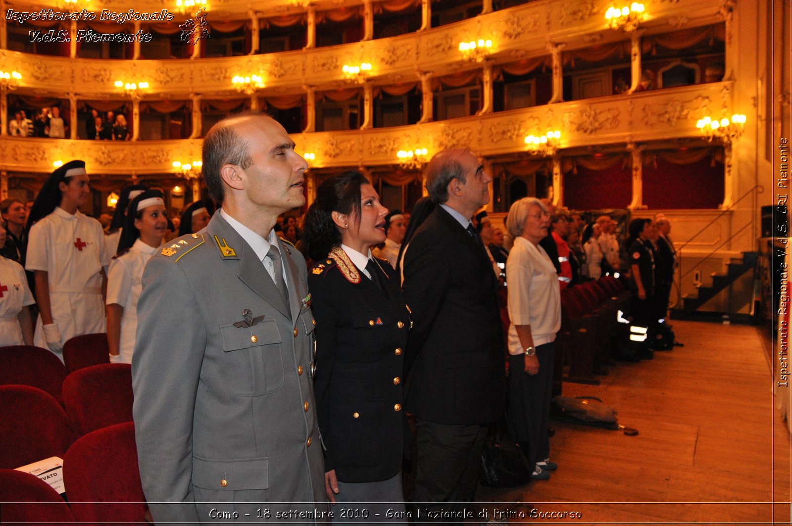 Como - 18 settembre 2010 - Gara Nazionale di Primo Soccorso -  Croce Rossa Italiana - Ispettorato Regionale Volontari del Soccorso Piemonte