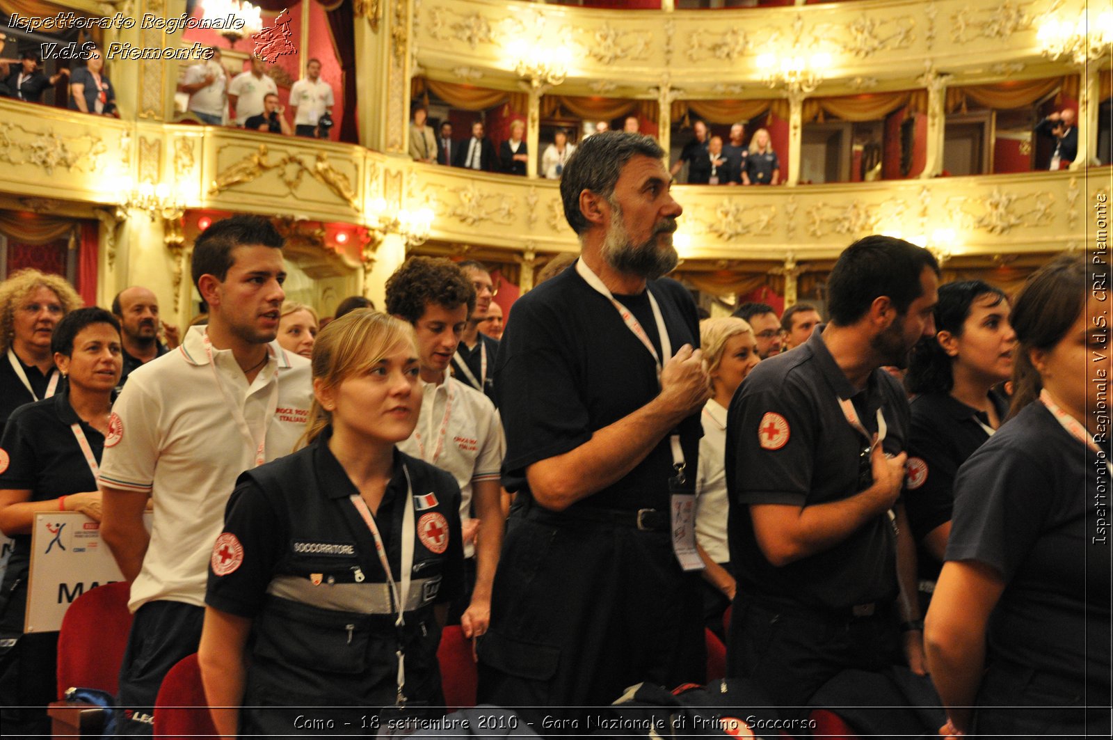 Como - 18 settembre 2010 - Gara Nazionale di Primo Soccorso -  Croce Rossa Italiana - Ispettorato Regionale Volontari del Soccorso Piemonte