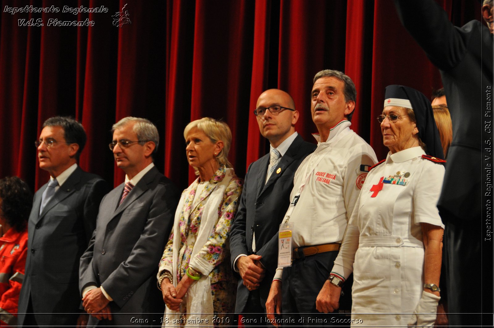 Como - 18 settembre 2010 - Gara Nazionale di Primo Soccorso -  Croce Rossa Italiana - Ispettorato Regionale Volontari del Soccorso Piemonte