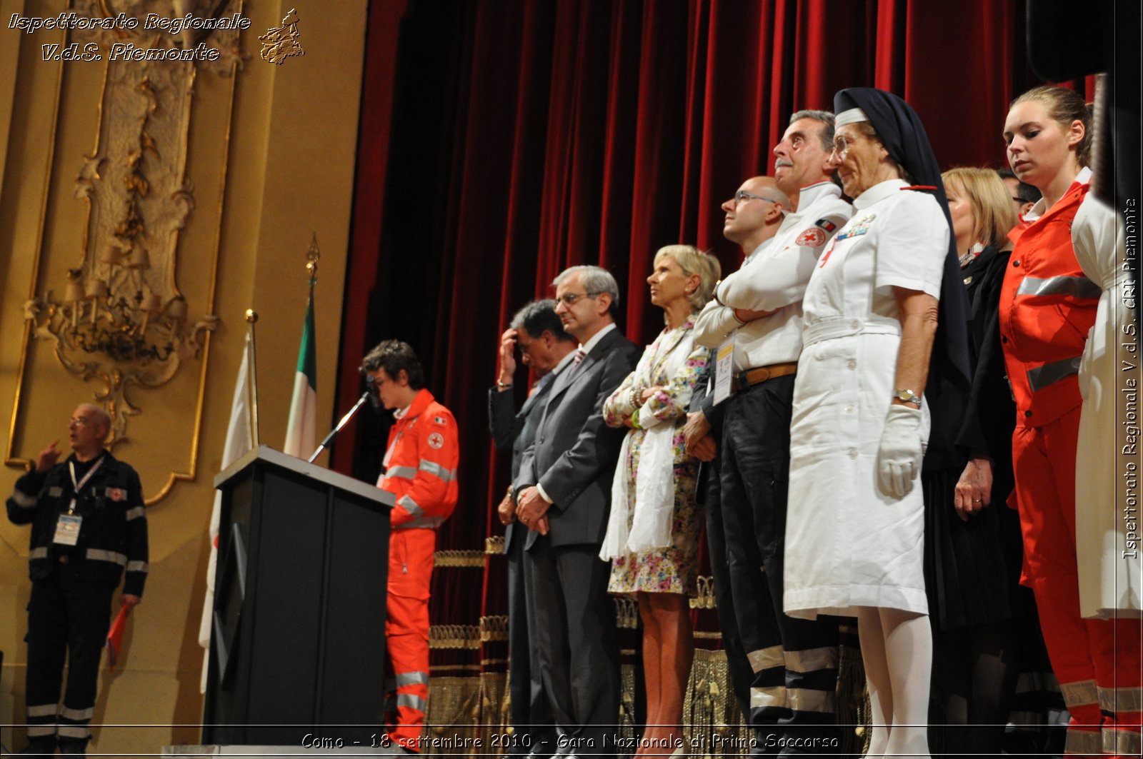 Como - 18 settembre 2010 - Gara Nazionale di Primo Soccorso -  Croce Rossa Italiana - Ispettorato Regionale Volontari del Soccorso Piemonte