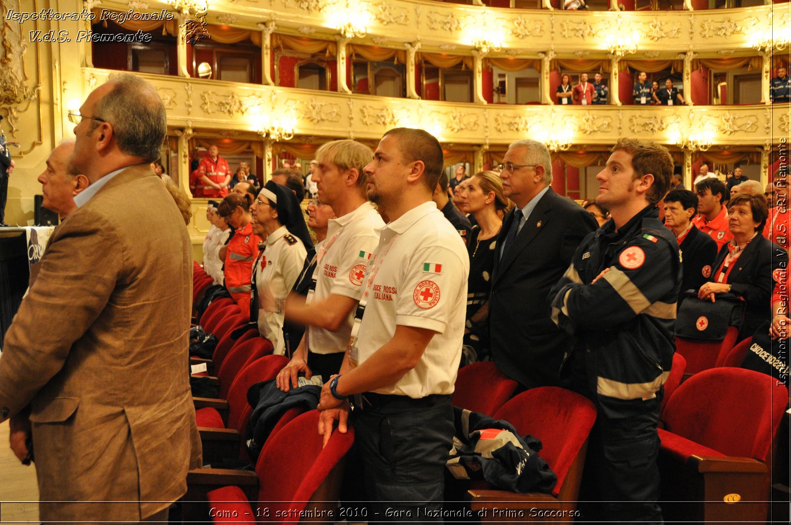 Como - 18 settembre 2010 - Gara Nazionale di Primo Soccorso -  Croce Rossa Italiana - Ispettorato Regionale Volontari del Soccorso Piemonte