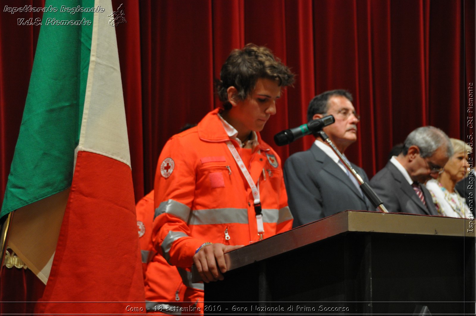 Como - 18 settembre 2010 - Gara Nazionale di Primo Soccorso -  Croce Rossa Italiana - Ispettorato Regionale Volontari del Soccorso Piemonte