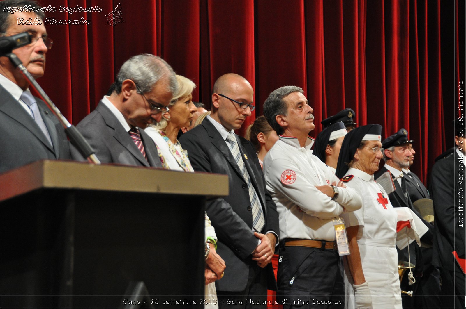 Como - 18 settembre 2010 - Gara Nazionale di Primo Soccorso -  Croce Rossa Italiana - Ispettorato Regionale Volontari del Soccorso Piemonte