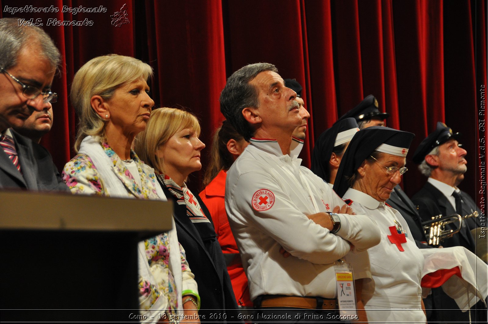 Como - 18 settembre 2010 - Gara Nazionale di Primo Soccorso -  Croce Rossa Italiana - Ispettorato Regionale Volontari del Soccorso Piemonte