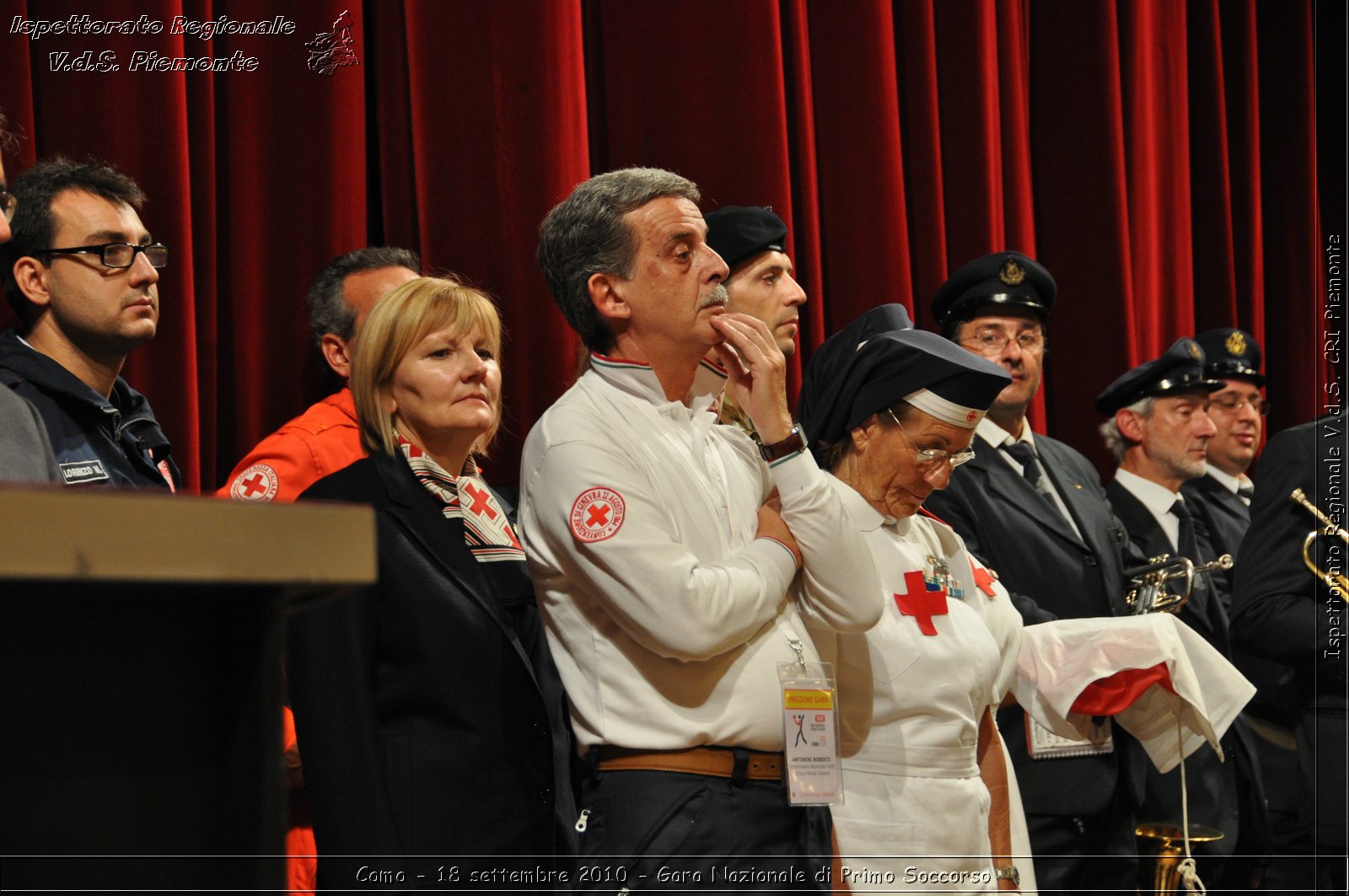 Como - 18 settembre 2010 - Gara Nazionale di Primo Soccorso -  Croce Rossa Italiana - Ispettorato Regionale Volontari del Soccorso Piemonte