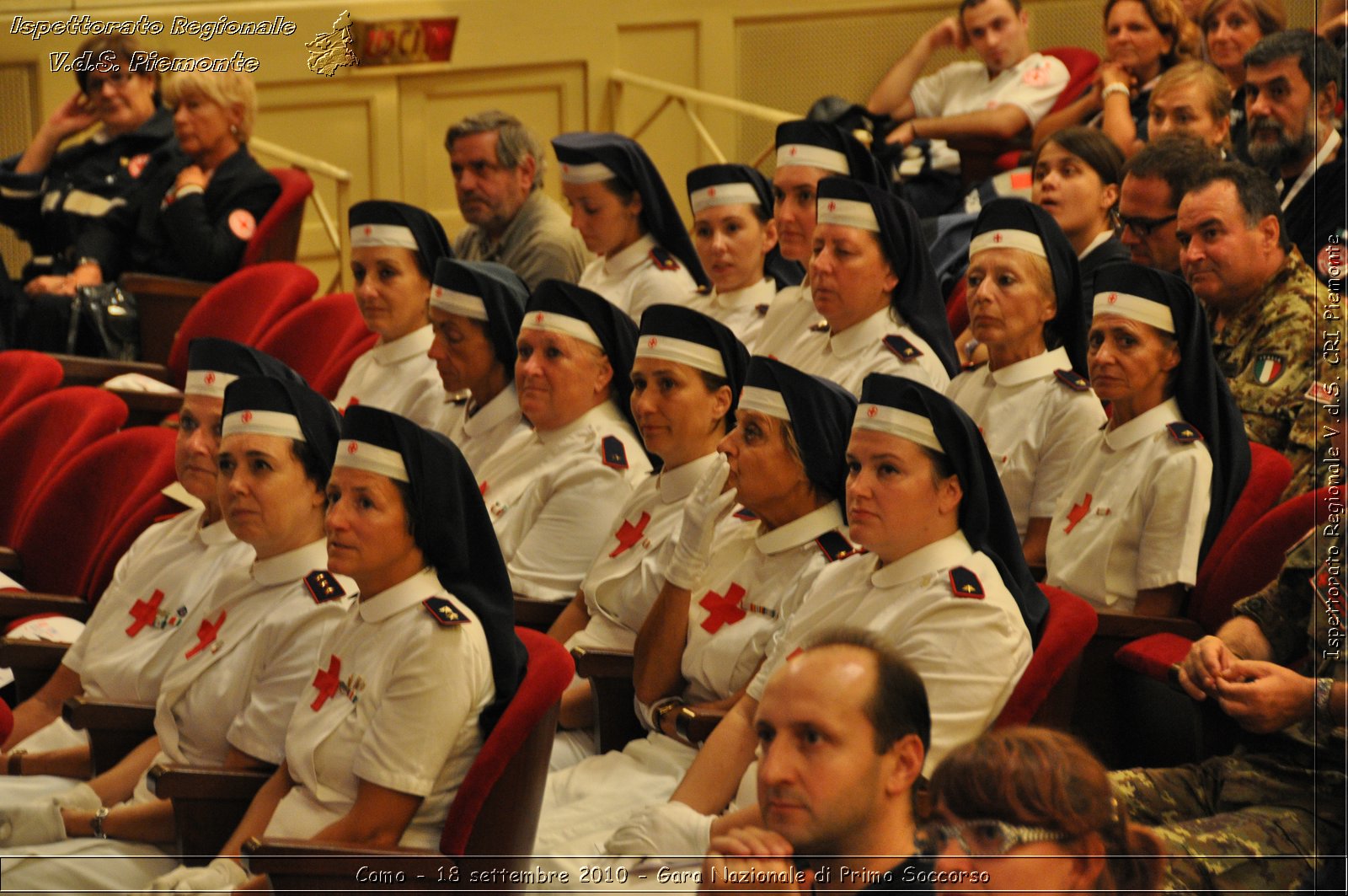 Como - 18 settembre 2010 - Gara Nazionale di Primo Soccorso -  Croce Rossa Italiana - Ispettorato Regionale Volontari del Soccorso Piemonte