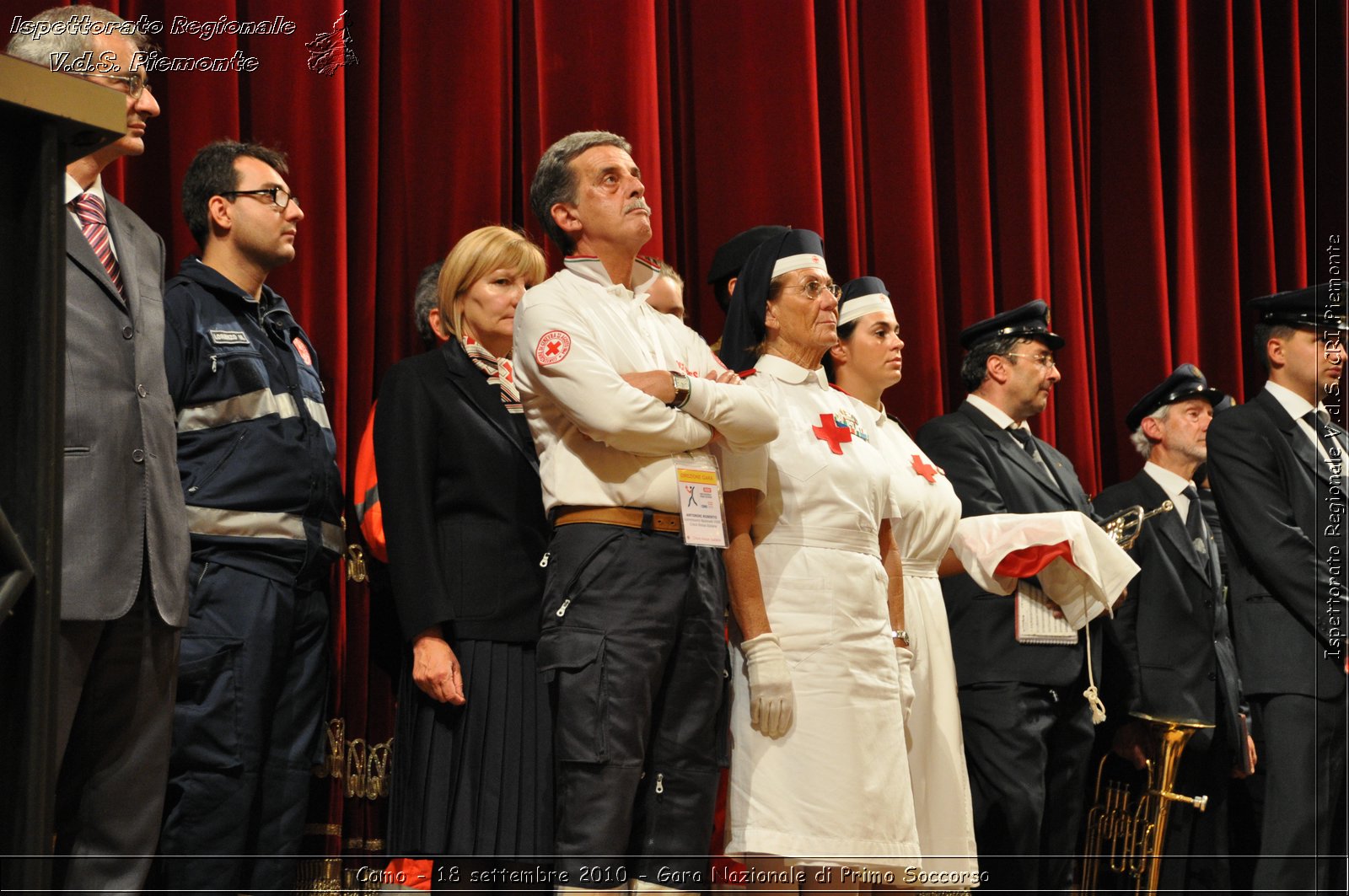 Como - 18 settembre 2010 - Gara Nazionale di Primo Soccorso -  Croce Rossa Italiana - Ispettorato Regionale Volontari del Soccorso Piemonte