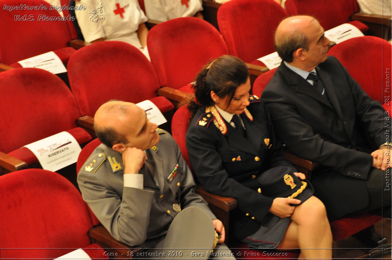 Como - 18 settembre 2010 - Gara Nazionale di Primo Soccorso -  Croce Rossa Italiana - Ispettorato Regionale Volontari del Soccorso Piemonte