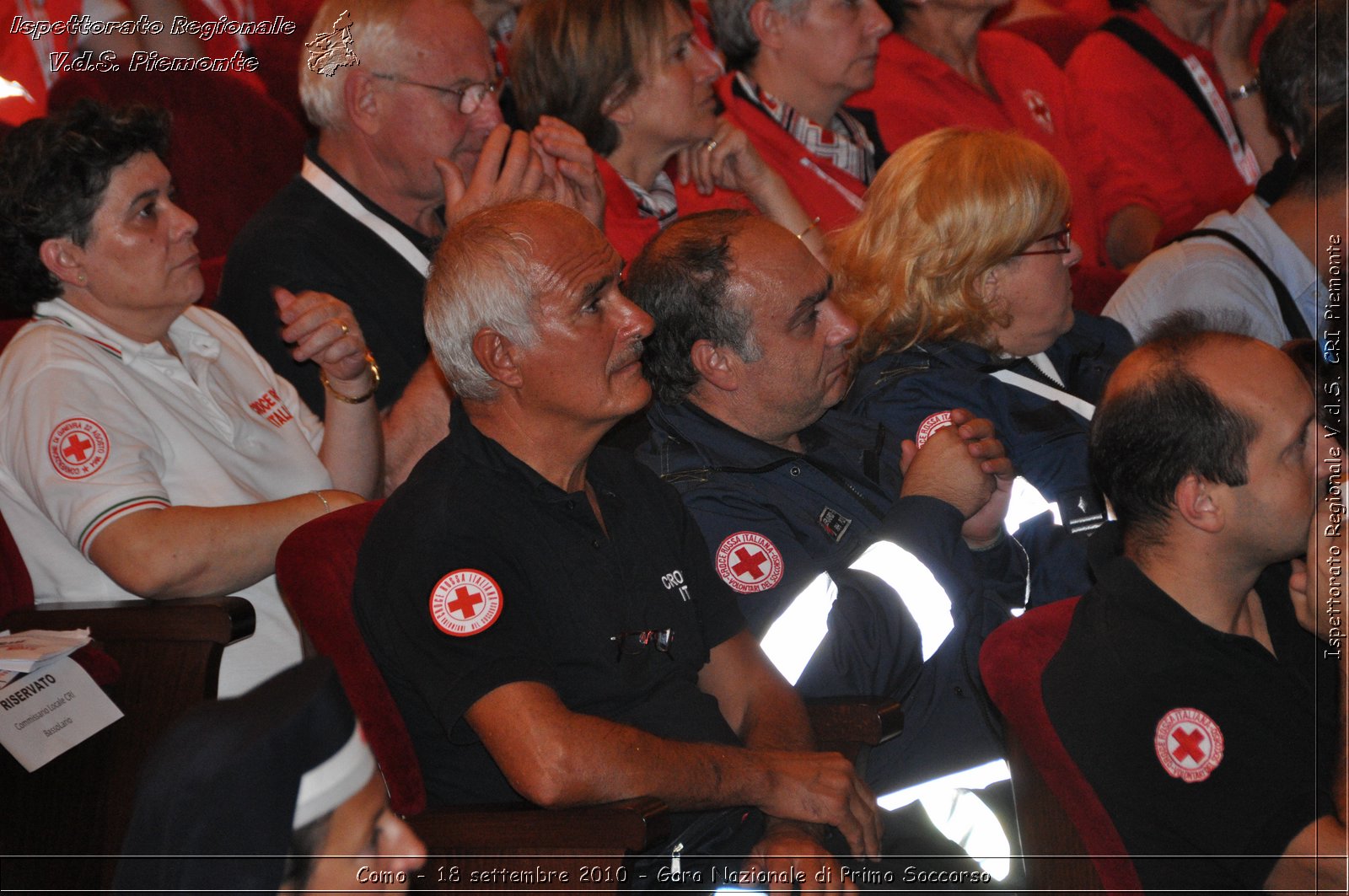 Como - 18 settembre 2010 - Gara Nazionale di Primo Soccorso -  Croce Rossa Italiana - Ispettorato Regionale Volontari del Soccorso Piemonte