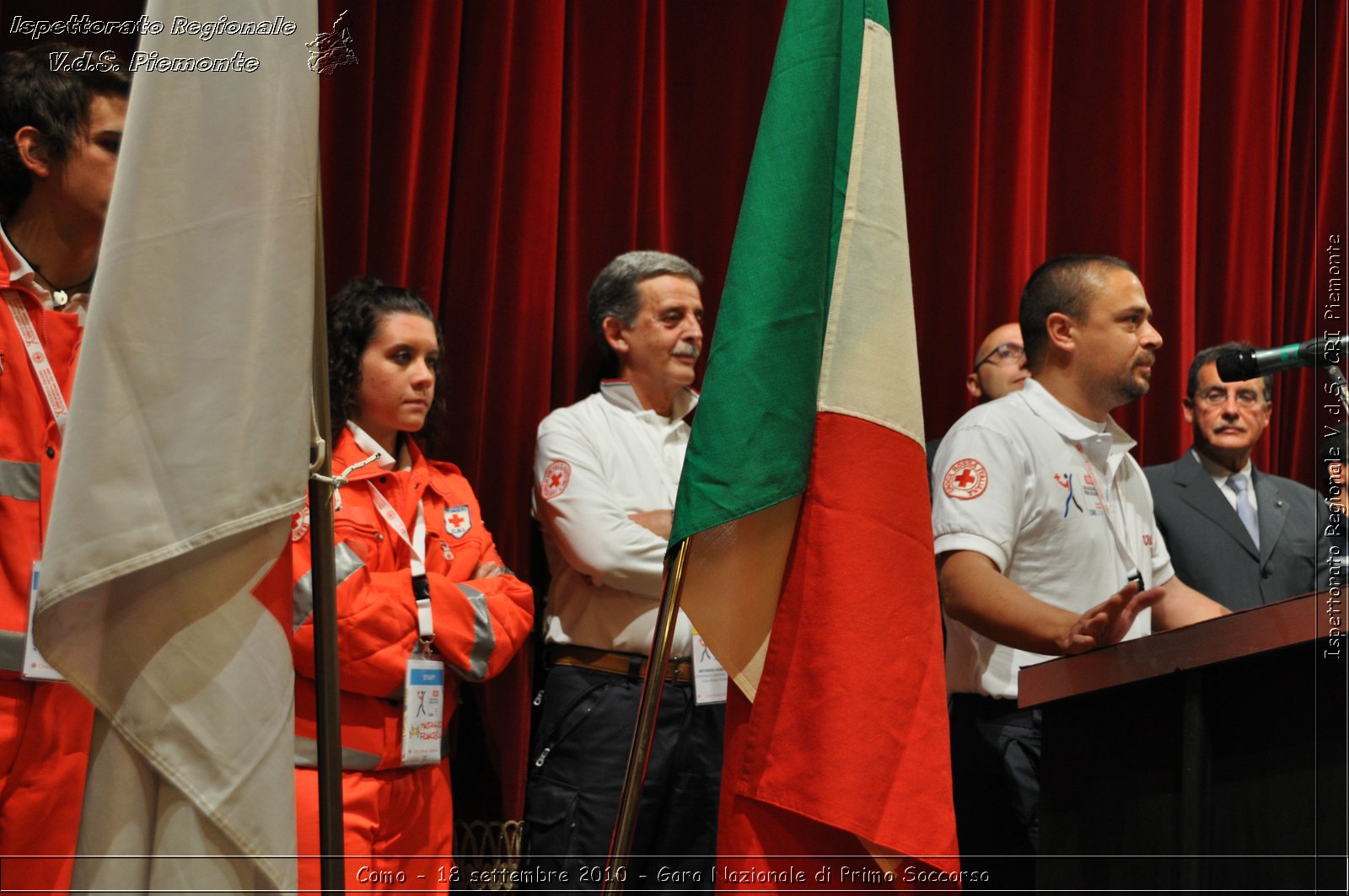 Como - 18 settembre 2010 - Gara Nazionale di Primo Soccorso -  Croce Rossa Italiana - Ispettorato Regionale Volontari del Soccorso Piemonte