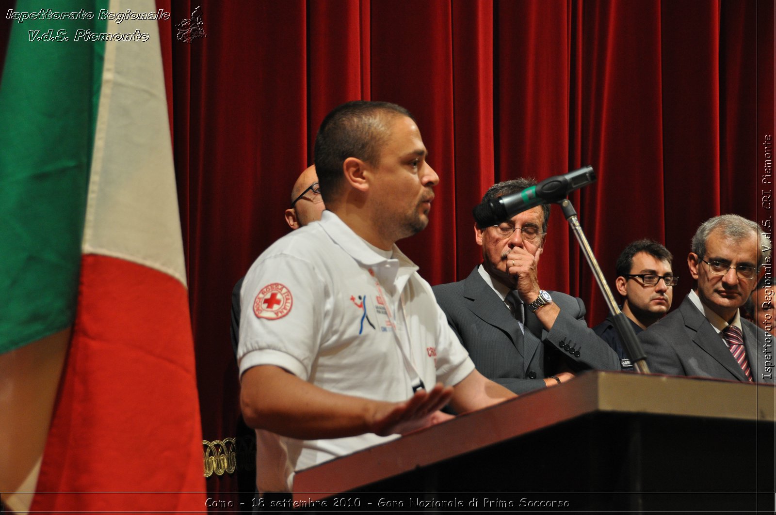 Como - 18 settembre 2010 - Gara Nazionale di Primo Soccorso -  Croce Rossa Italiana - Ispettorato Regionale Volontari del Soccorso Piemonte