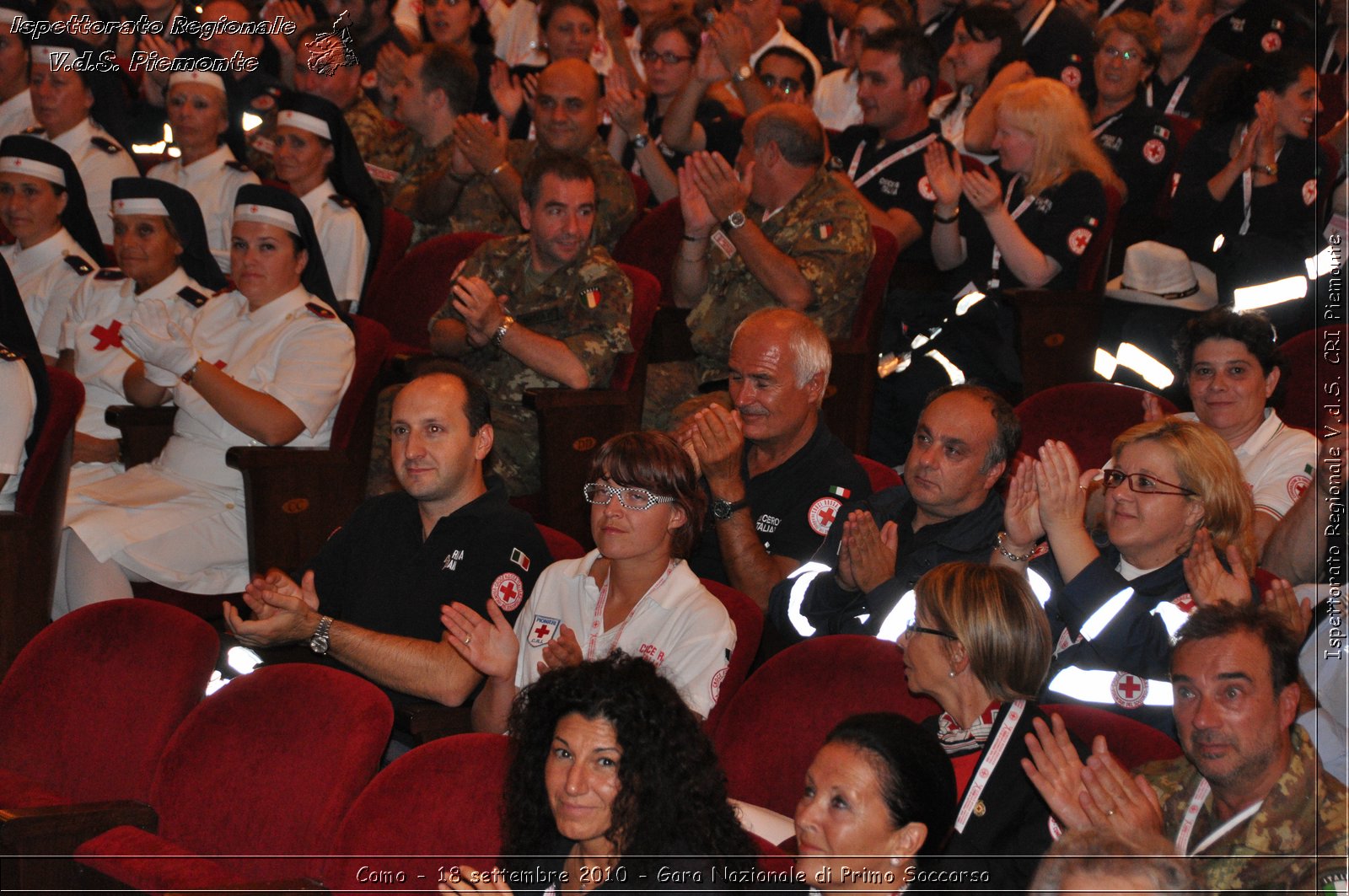 Como - 18 settembre 2010 - Gara Nazionale di Primo Soccorso -  Croce Rossa Italiana - Ispettorato Regionale Volontari del Soccorso Piemonte