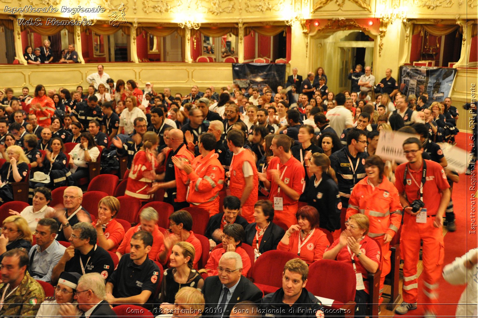 Como - 18 settembre 2010 - Gara Nazionale di Primo Soccorso -  Croce Rossa Italiana - Ispettorato Regionale Volontari del Soccorso Piemonte