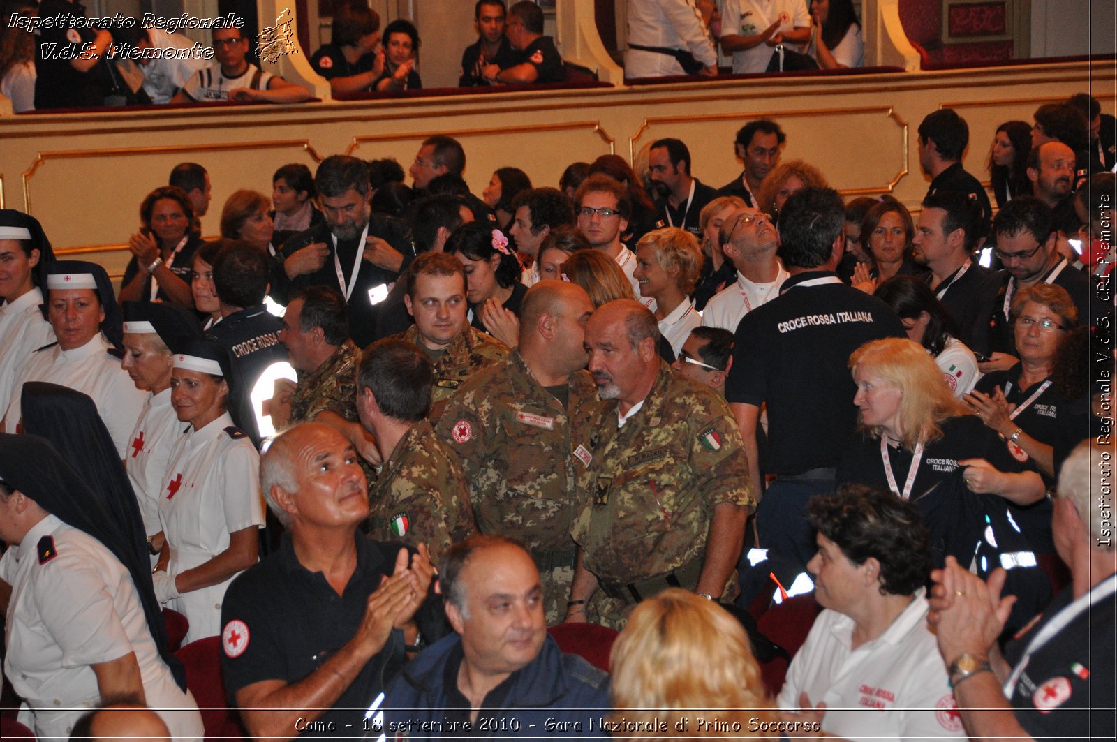 Como - 18 settembre 2010 - Gara Nazionale di Primo Soccorso -  Croce Rossa Italiana - Ispettorato Regionale Volontari del Soccorso Piemonte