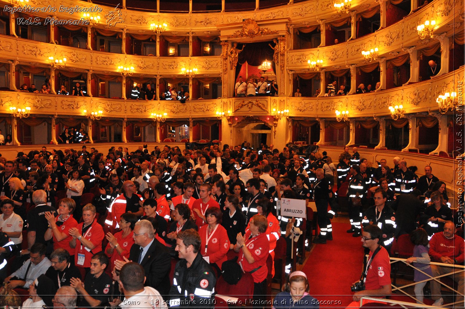 Como - 18 settembre 2010 - Gara Nazionale di Primo Soccorso -  Croce Rossa Italiana - Ispettorato Regionale Volontari del Soccorso Piemonte