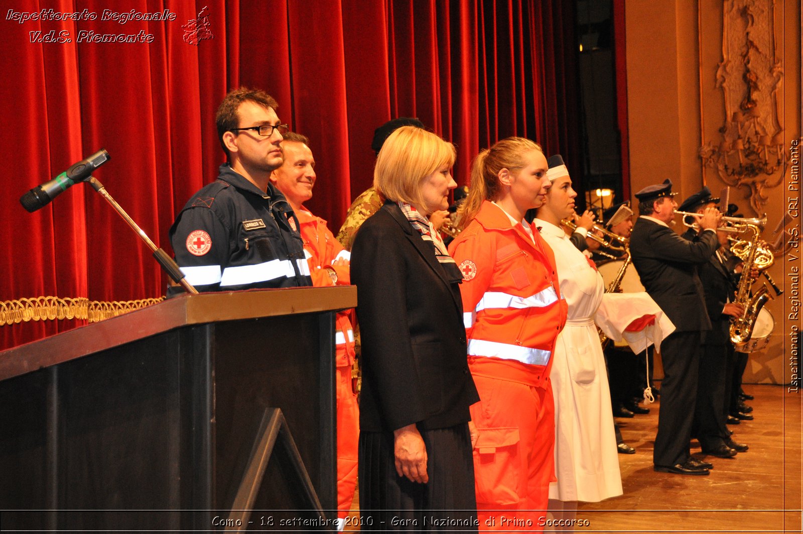 Como - 18 settembre 2010 - Gara Nazionale di Primo Soccorso -  Croce Rossa Italiana - Ispettorato Regionale Volontari del Soccorso Piemonte