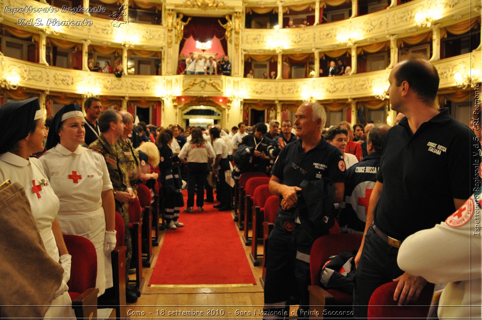 Como - 18 settembre 2010 - Gara Nazionale di Primo Soccorso -  Croce Rossa Italiana - Ispettorato Regionale Volontari del Soccorso Piemonte