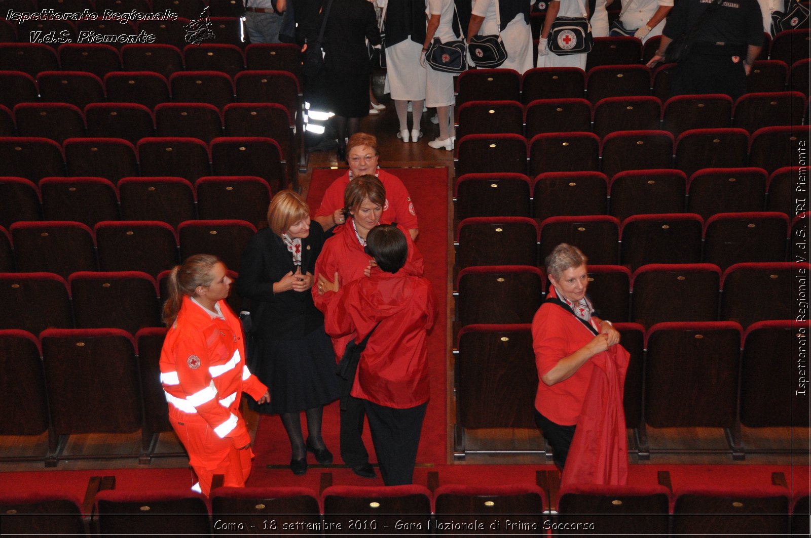 Como - 18 settembre 2010 - Gara Nazionale di Primo Soccorso -  Croce Rossa Italiana - Ispettorato Regionale Volontari del Soccorso Piemonte