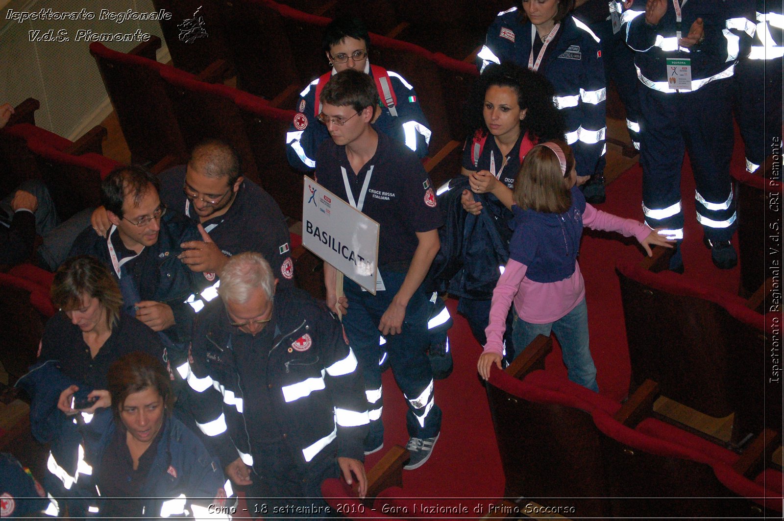 Como - 18 settembre 2010 - Gara Nazionale di Primo Soccorso -  Croce Rossa Italiana - Ispettorato Regionale Volontari del Soccorso Piemonte