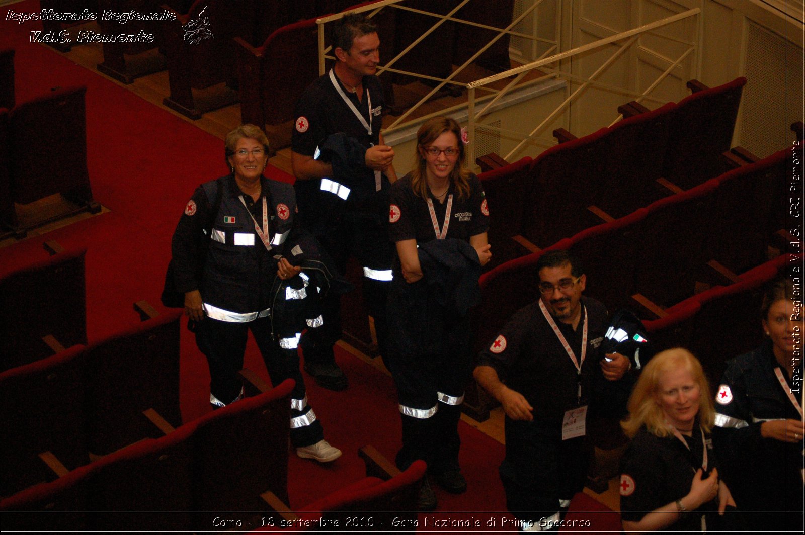 Como - 18 settembre 2010 - Gara Nazionale di Primo Soccorso -  Croce Rossa Italiana - Ispettorato Regionale Volontari del Soccorso Piemonte