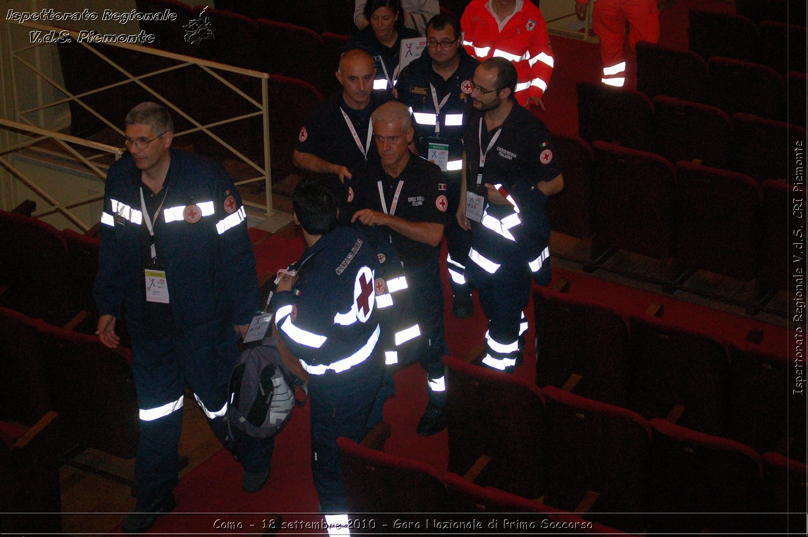 Como - 18 settembre 2010 - Gara Nazionale di Primo Soccorso -  Croce Rossa Italiana - Ispettorato Regionale Volontari del Soccorso Piemonte