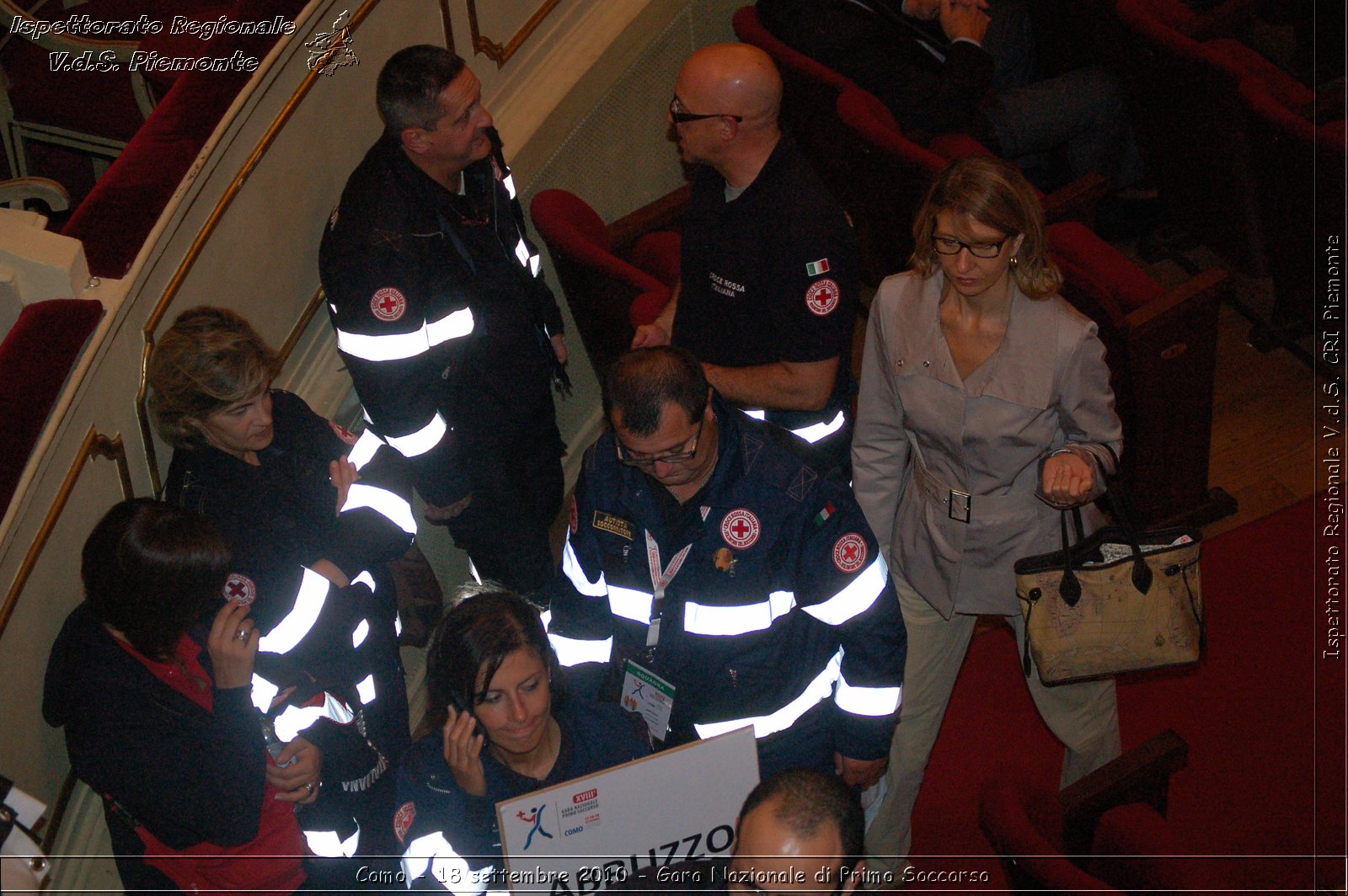 Como - 18 settembre 2010 - Gara Nazionale di Primo Soccorso -  Croce Rossa Italiana - Ispettorato Regionale Volontari del Soccorso Piemonte