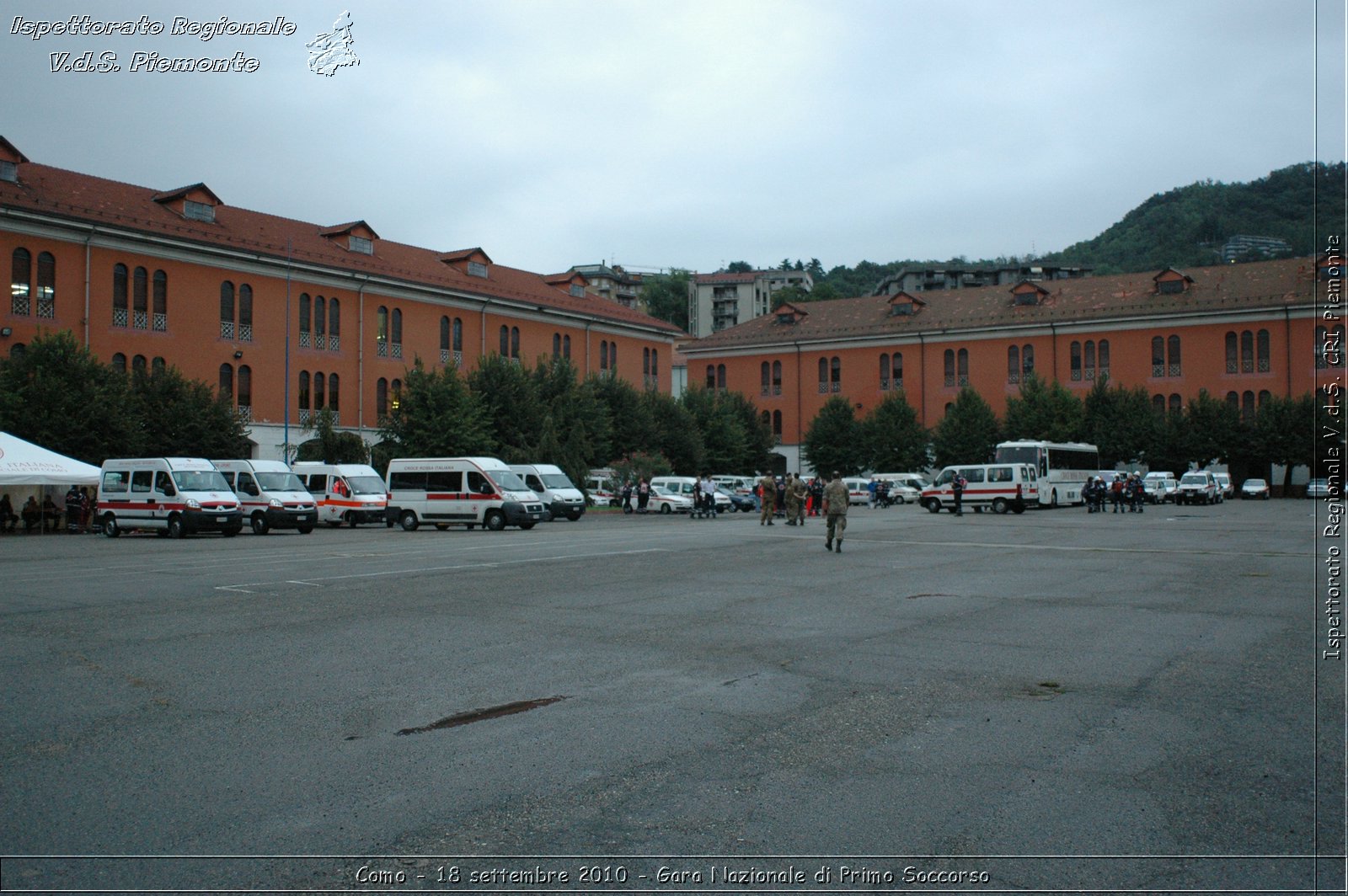 Como - 18 settembre 2010 - Gara Nazionale di Primo Soccorso -  Croce Rossa Italiana - Ispettorato Regionale Volontari del Soccorso Piemonte