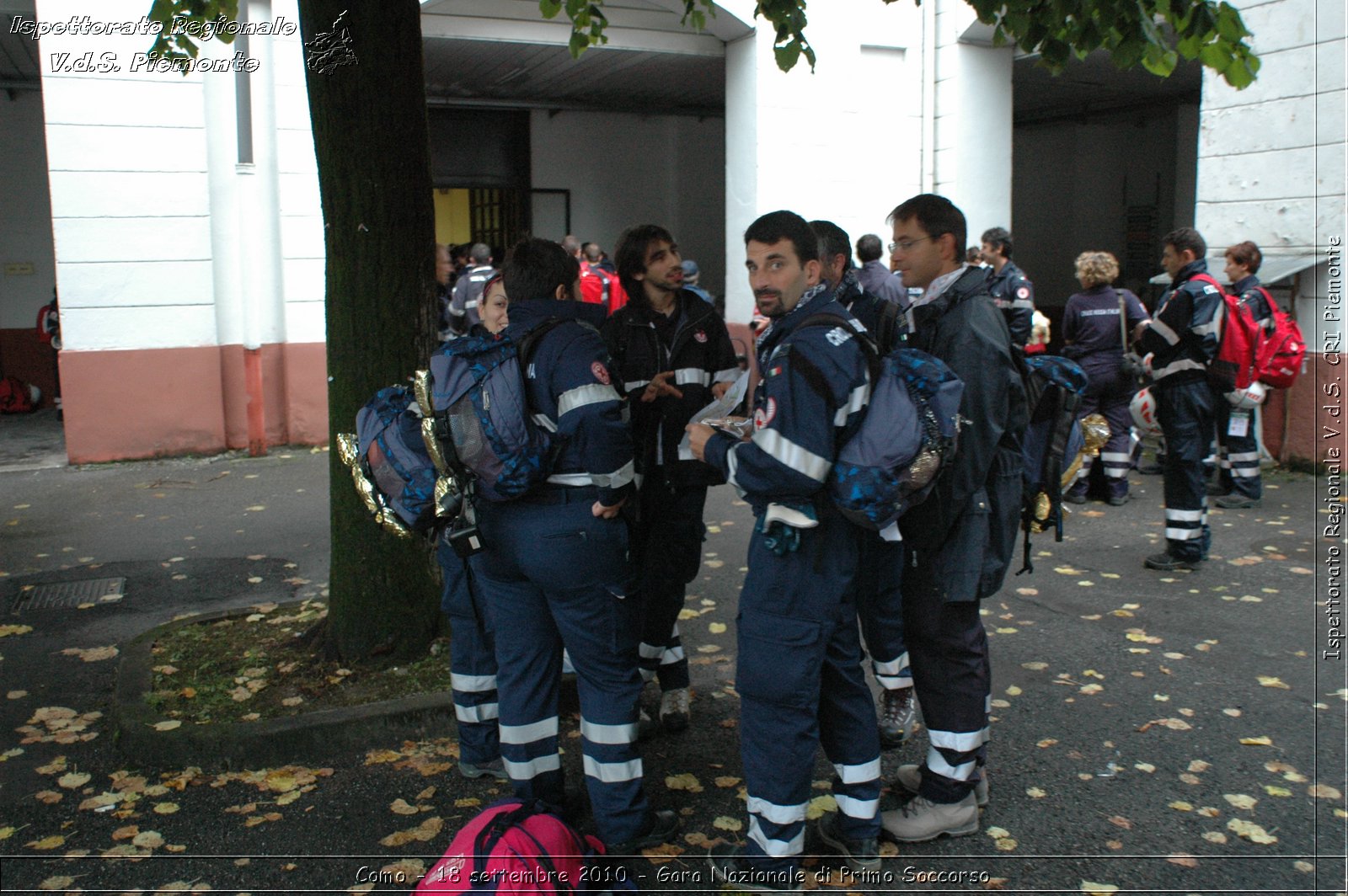 Como - 18 settembre 2010 - Gara Nazionale di Primo Soccorso -  Croce Rossa Italiana - Ispettorato Regionale Volontari del Soccorso Piemonte