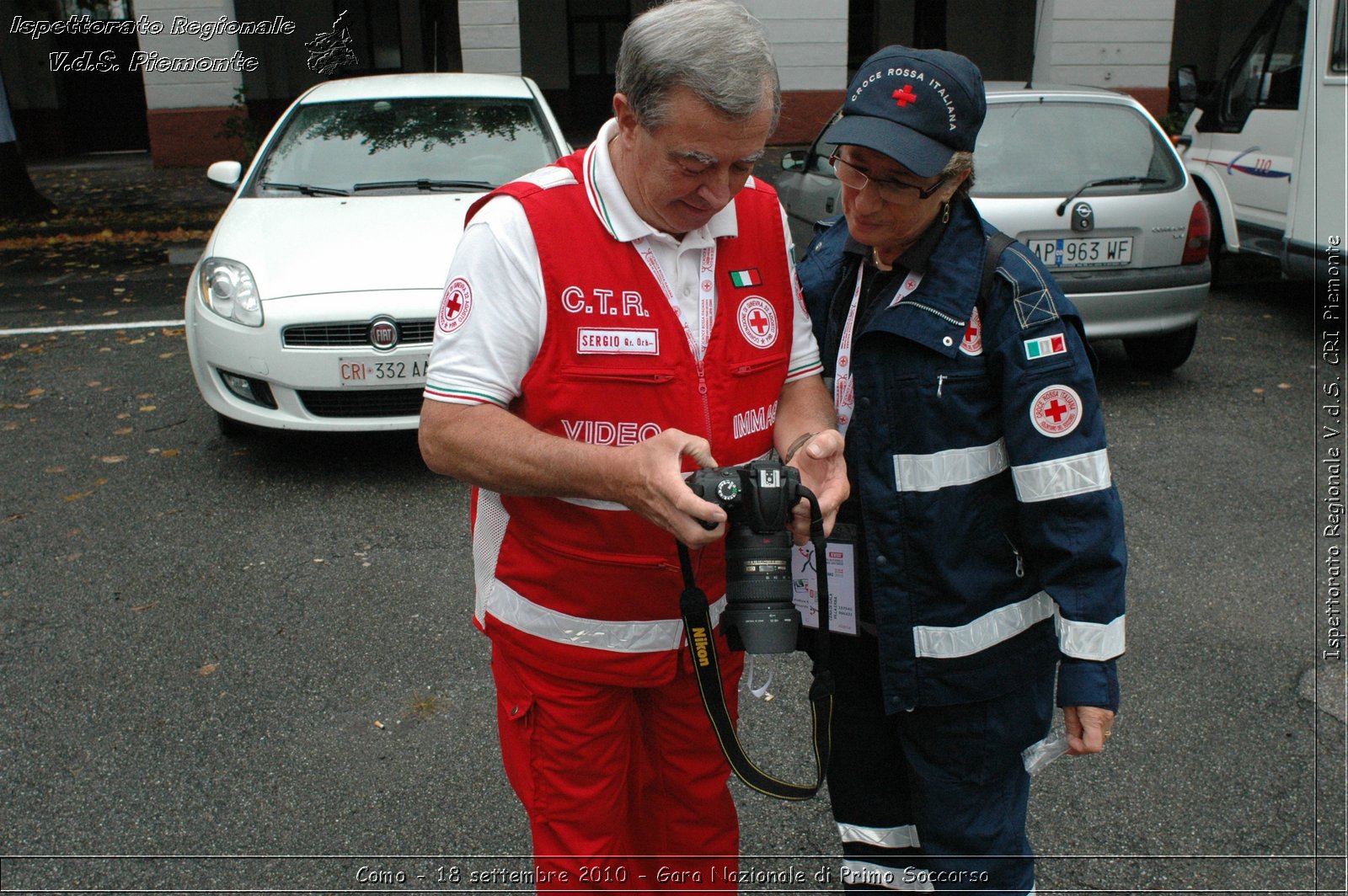 Como - 18 settembre 2010 - Gara Nazionale di Primo Soccorso -  Croce Rossa Italiana - Ispettorato Regionale Volontari del Soccorso Piemonte