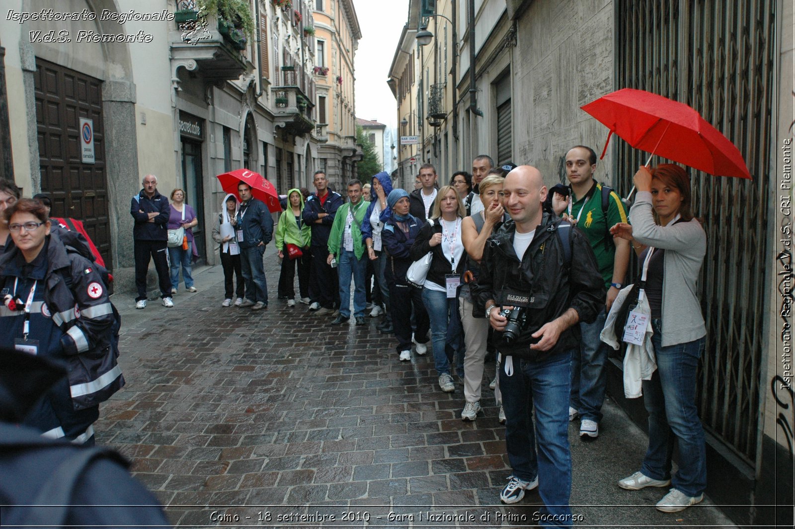 Como - 18 settembre 2010 - Gara Nazionale di Primo Soccorso -  Croce Rossa Italiana - Ispettorato Regionale Volontari del Soccorso Piemonte