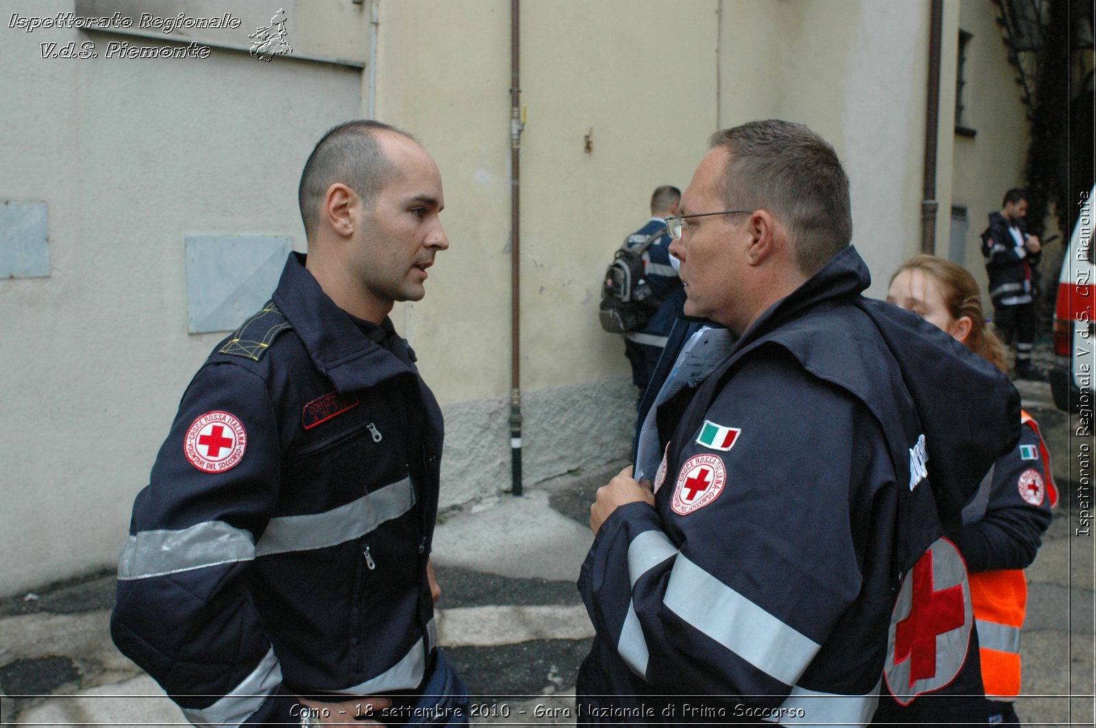 Como - 18 settembre 2010 - Gara Nazionale di Primo Soccorso -  Croce Rossa Italiana - Ispettorato Regionale Volontari del Soccorso Piemonte