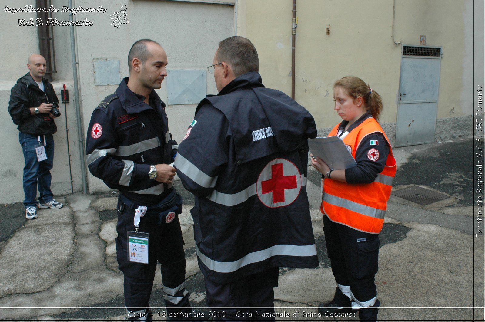 Como - 18 settembre 2010 - Gara Nazionale di Primo Soccorso -  Croce Rossa Italiana - Ispettorato Regionale Volontari del Soccorso Piemonte